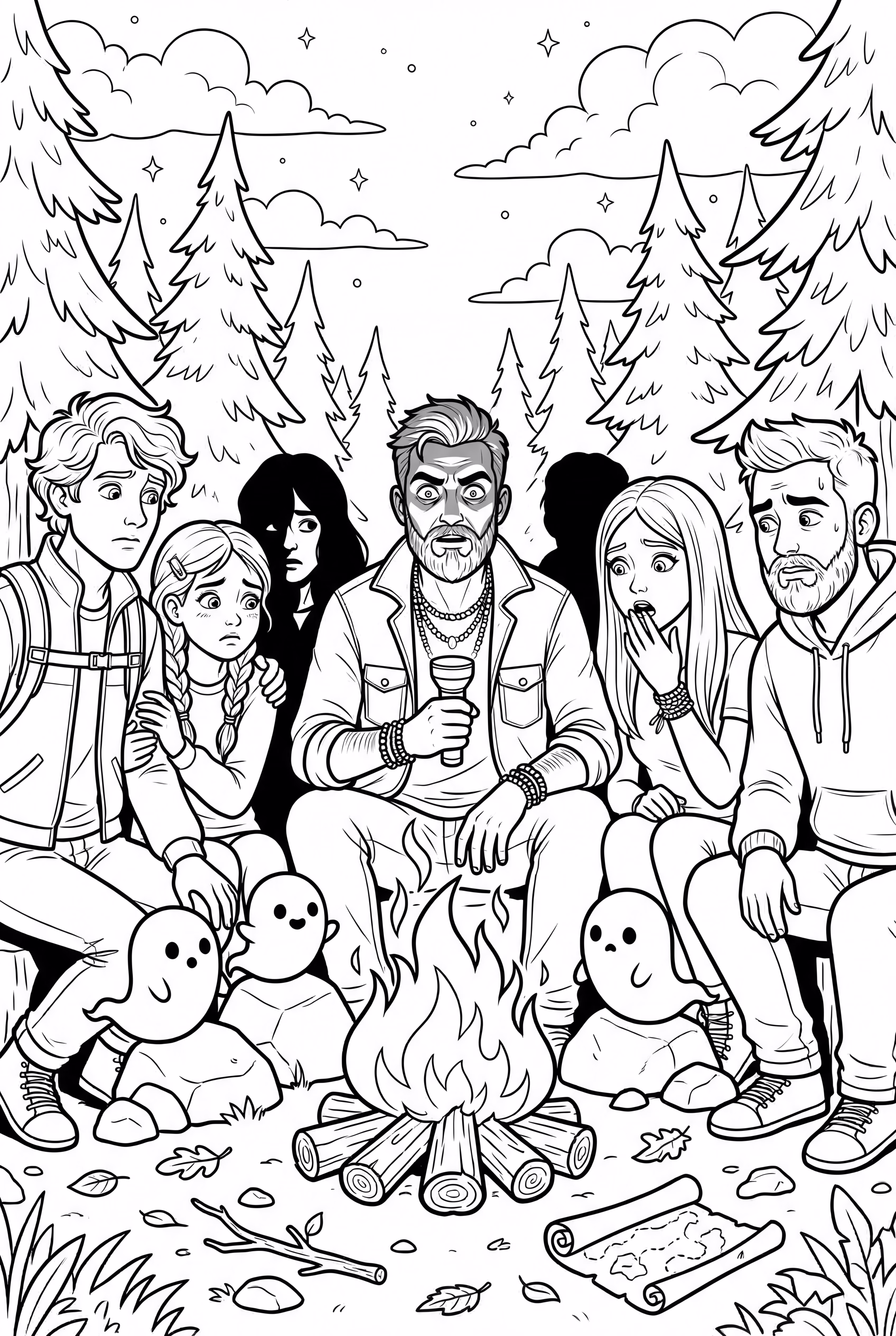 História de Fantasma ao Redor da Fogueira