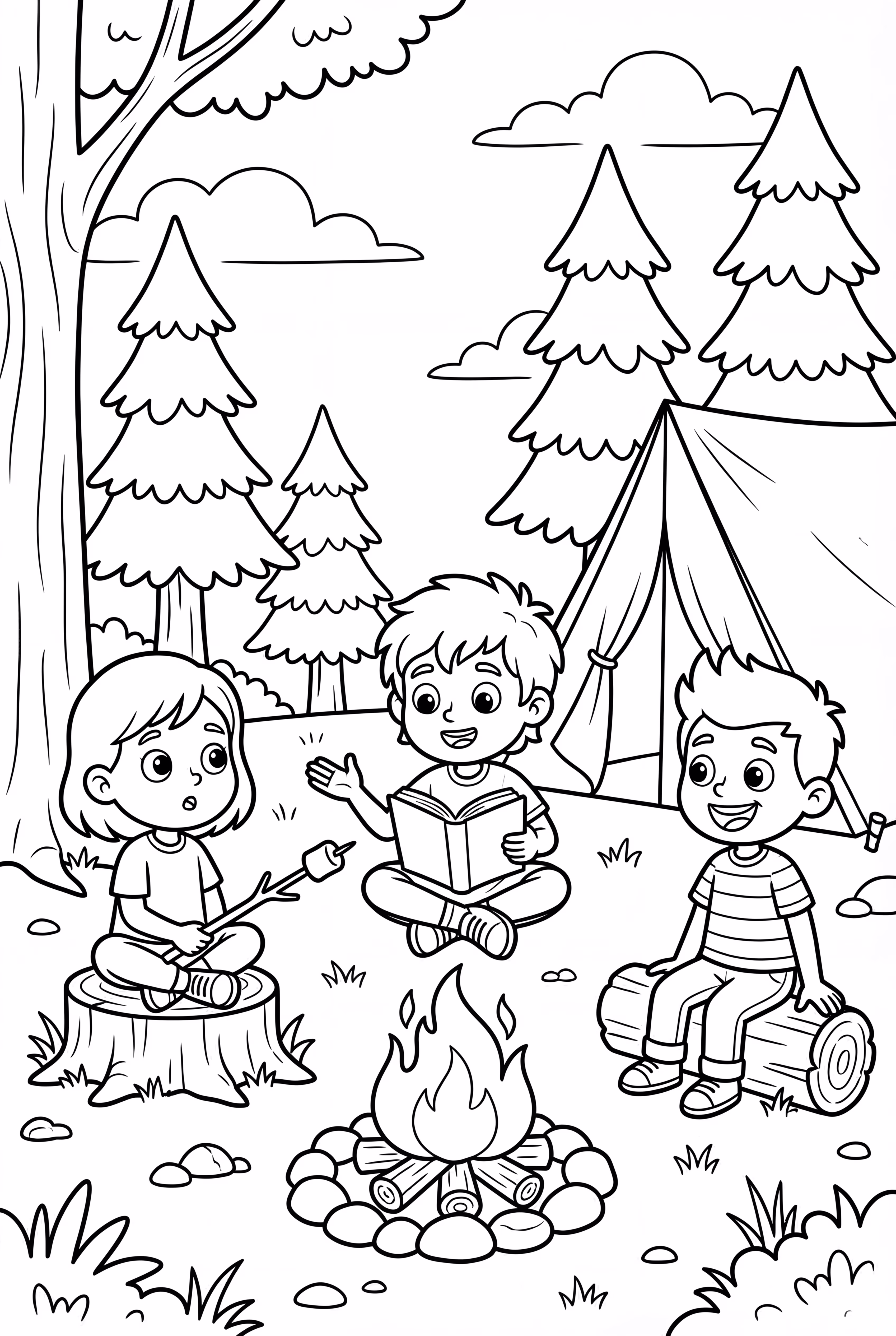 Ghost Story by the Campfire