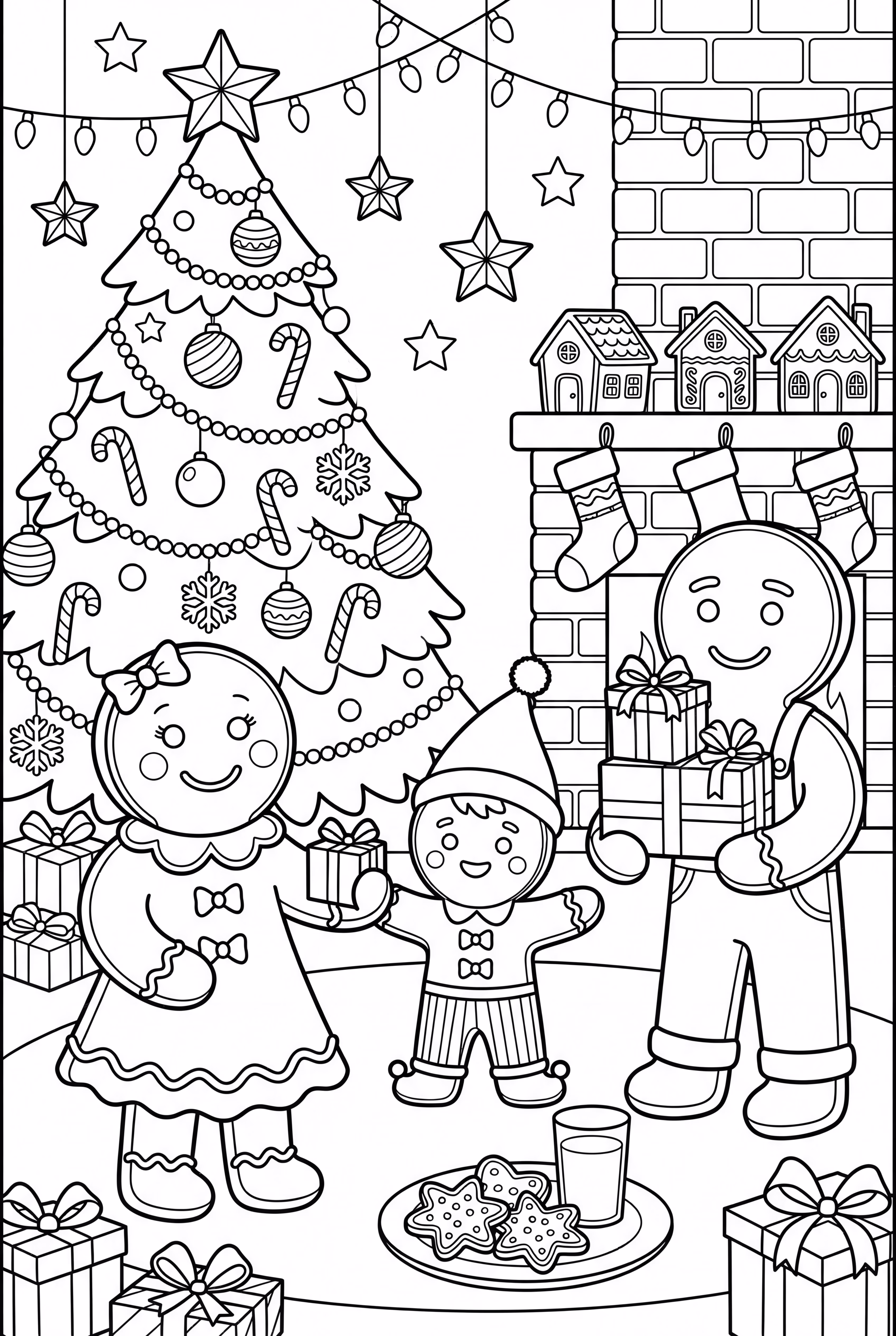 Gingerbread Family Christmas Eve-2