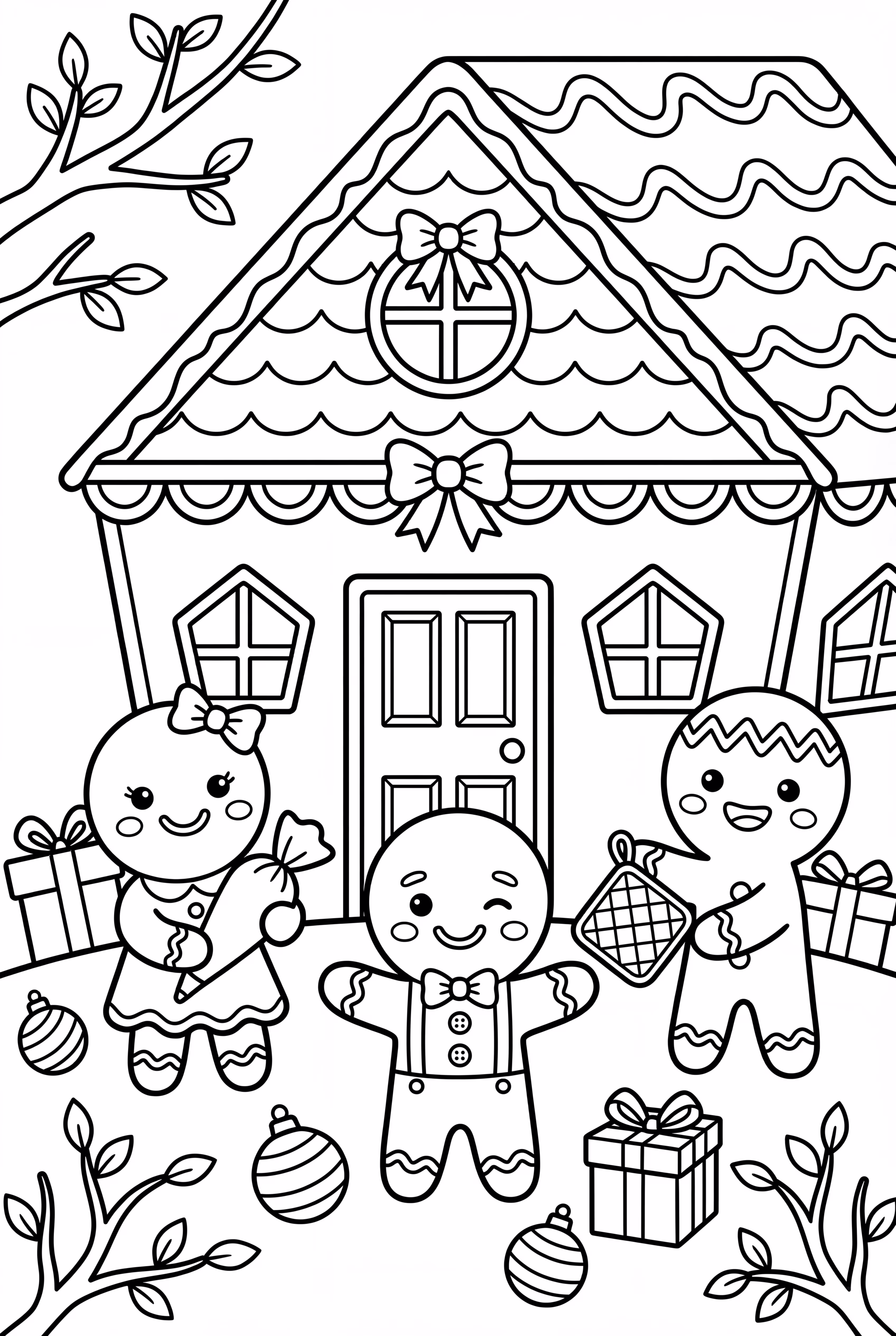 생강빵 집 꾸미기 파티