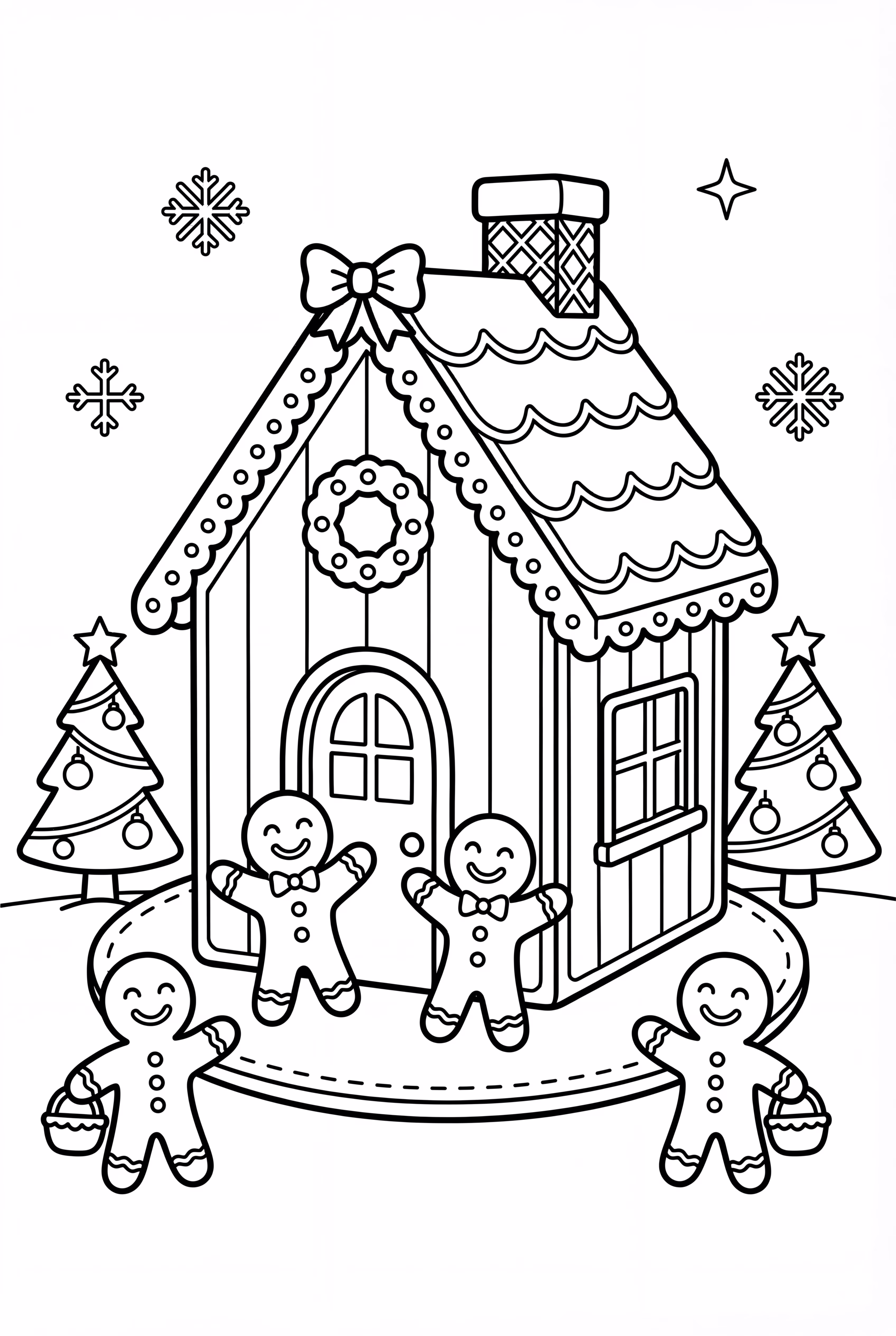 Gingerbread House Decorating Party