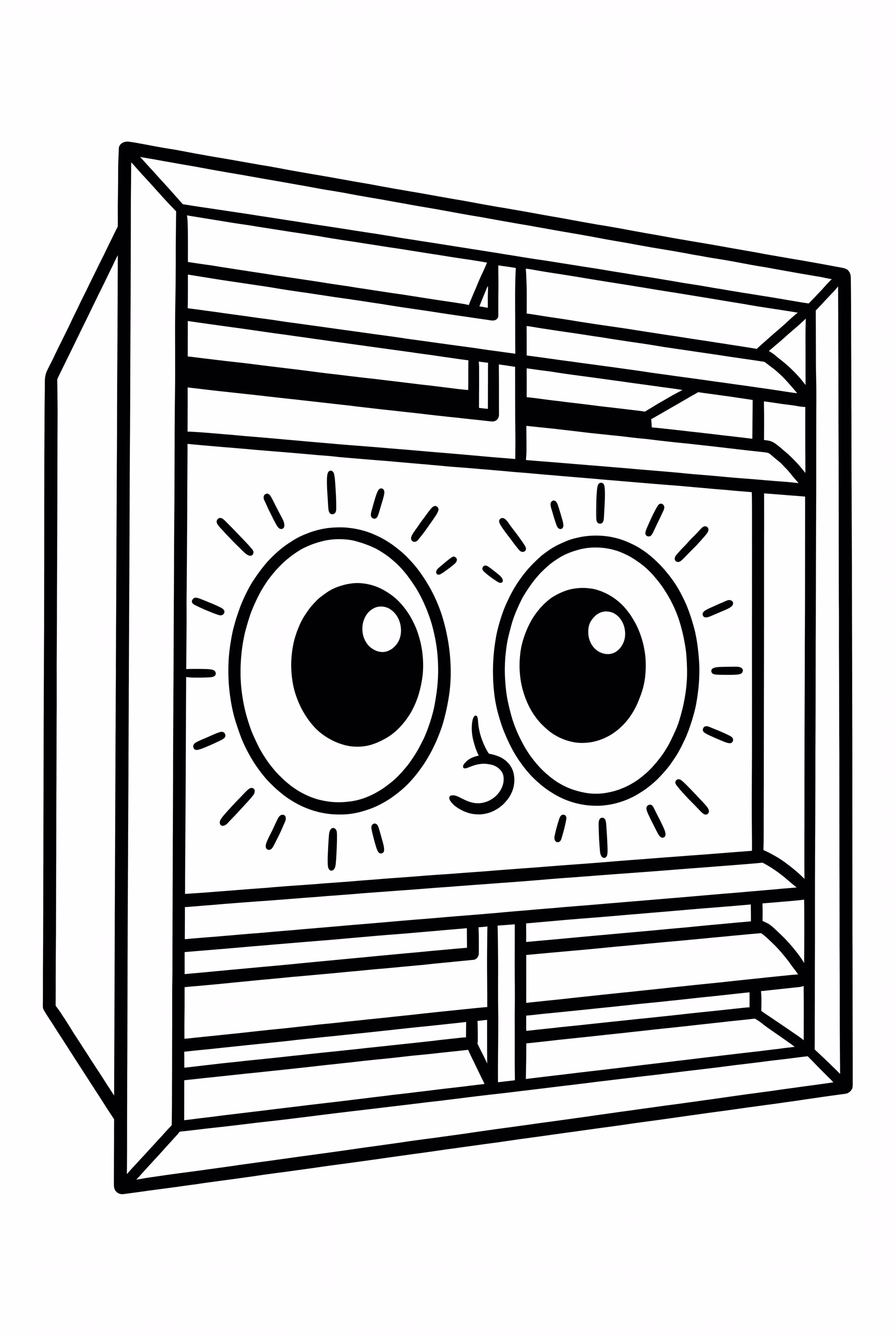 Glowing Eyes In Dark Vent