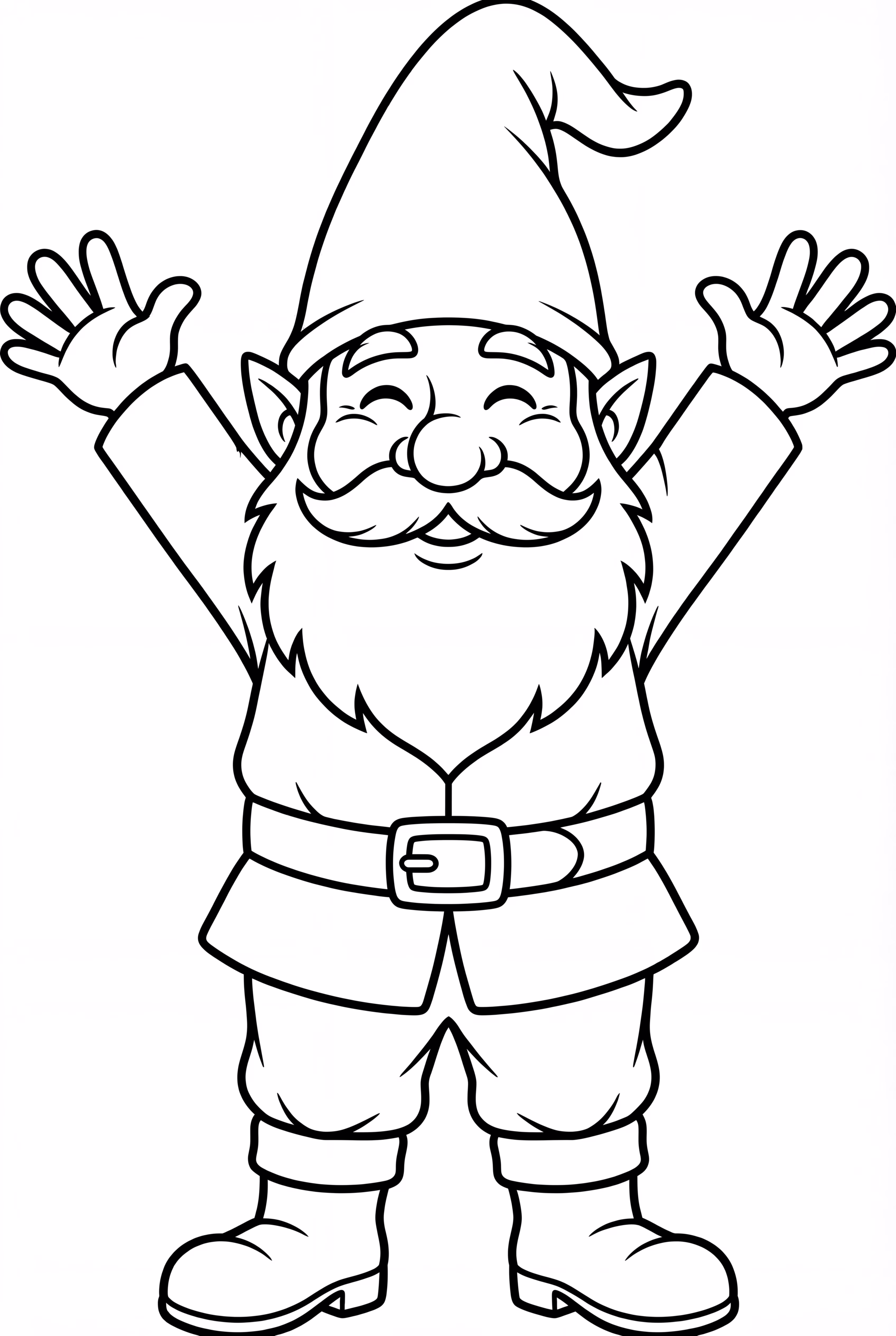 Gnome Dancing at a Joyful Celebration