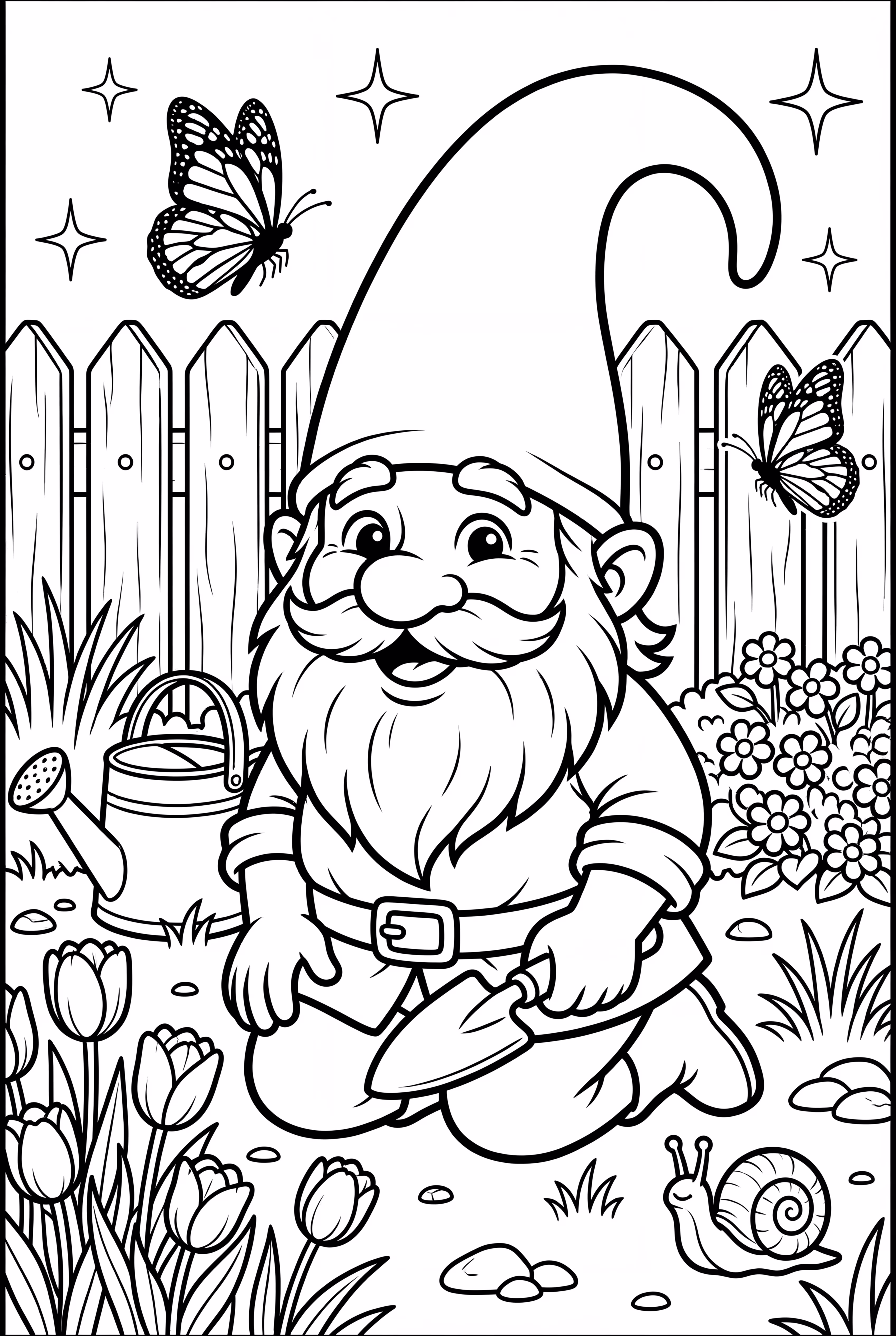 Gnomus Blumen Pflanzen im Frühling-2