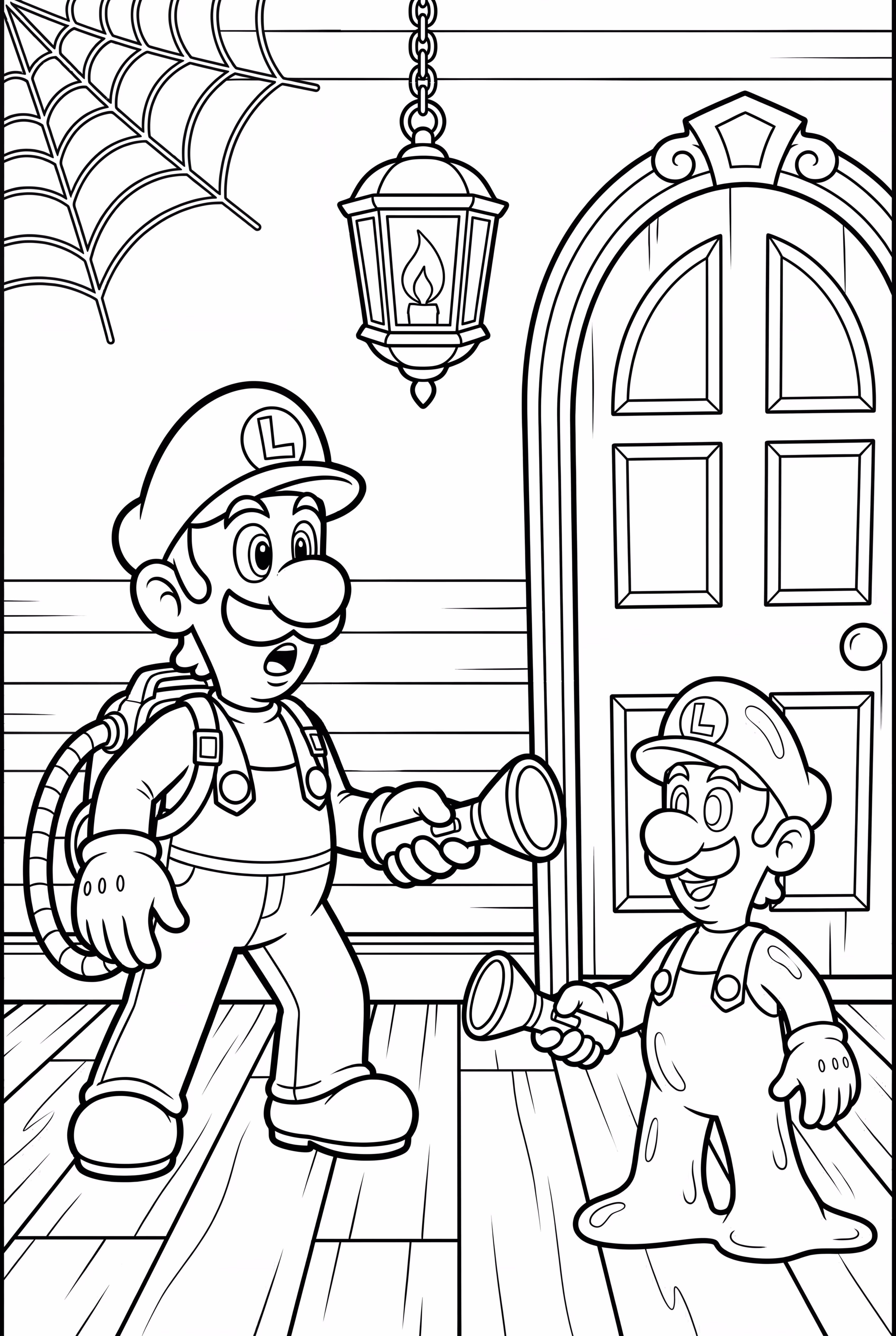 Gooigi And Luigi Exploring