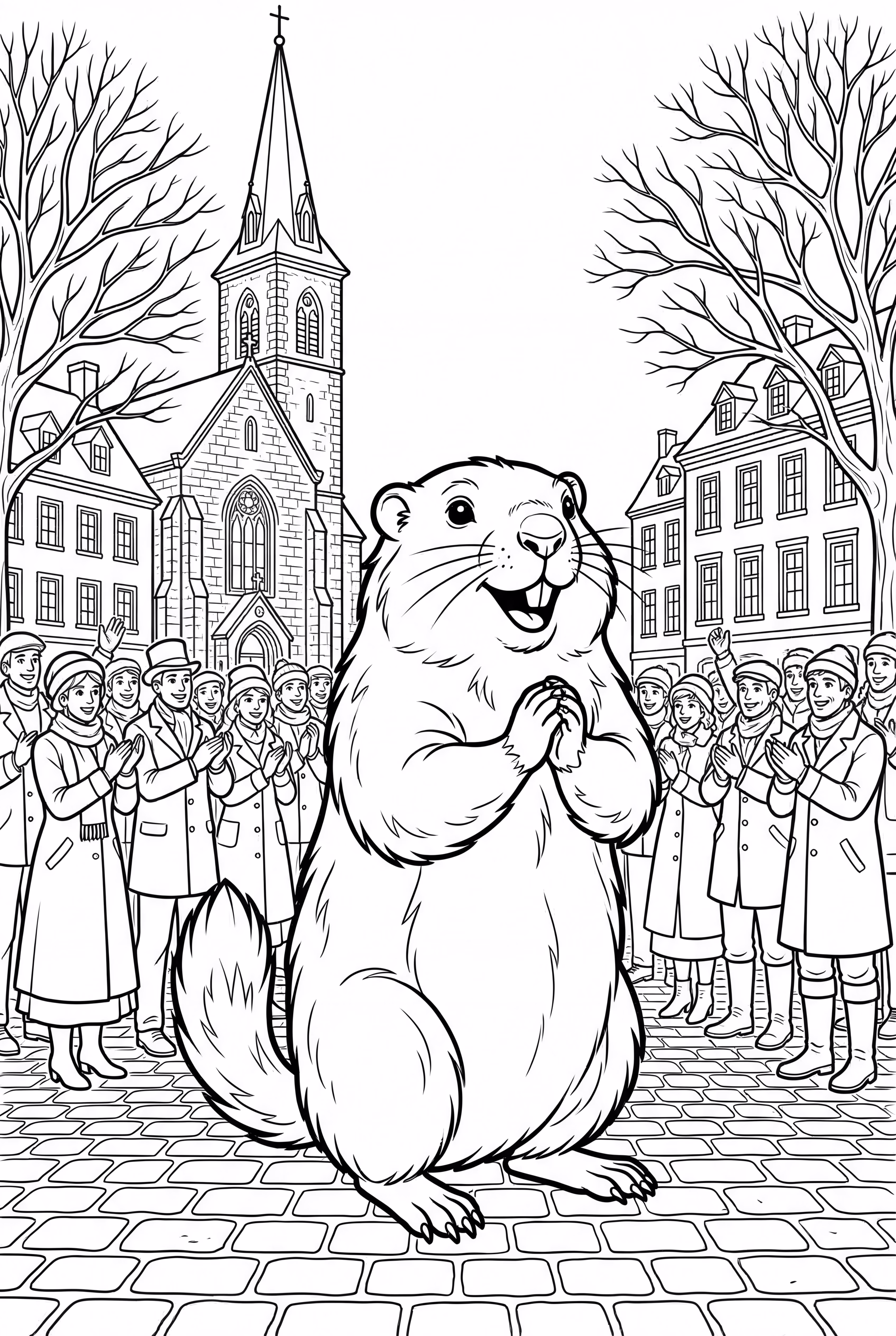 Celebración de la Marmota en el Día de la Marmota