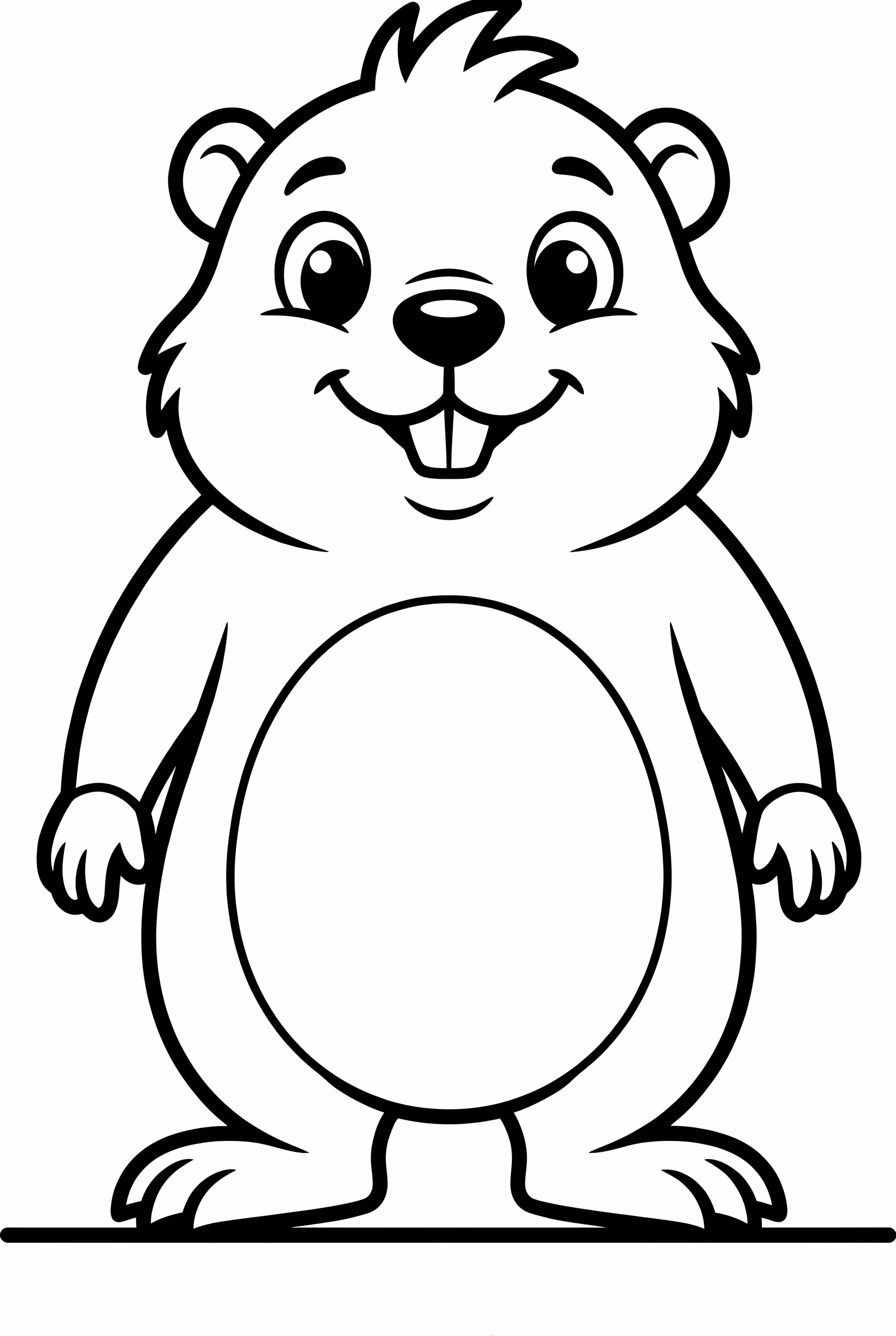 Sombra do Marmota no Dia da Marmota