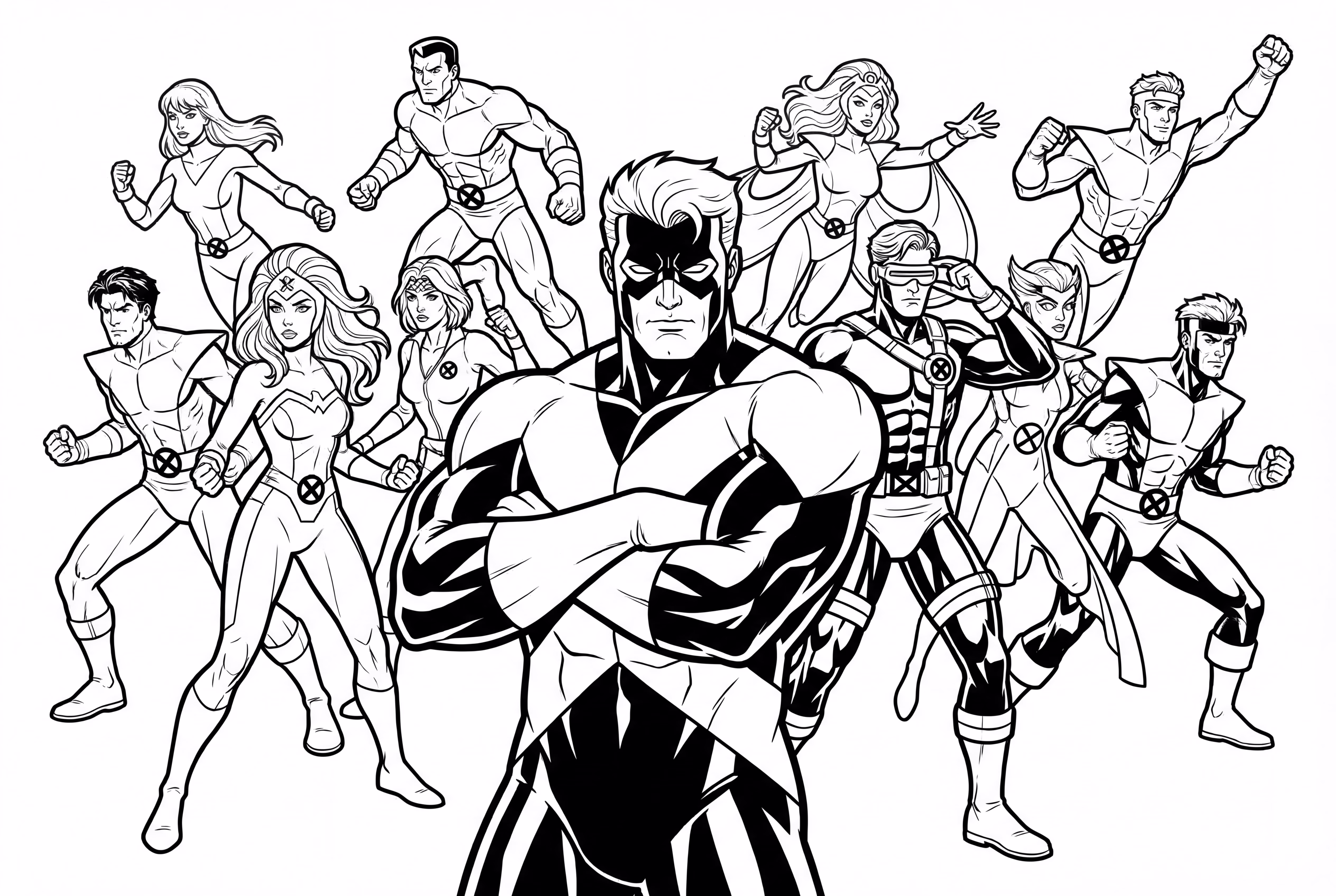 Group portrait collection