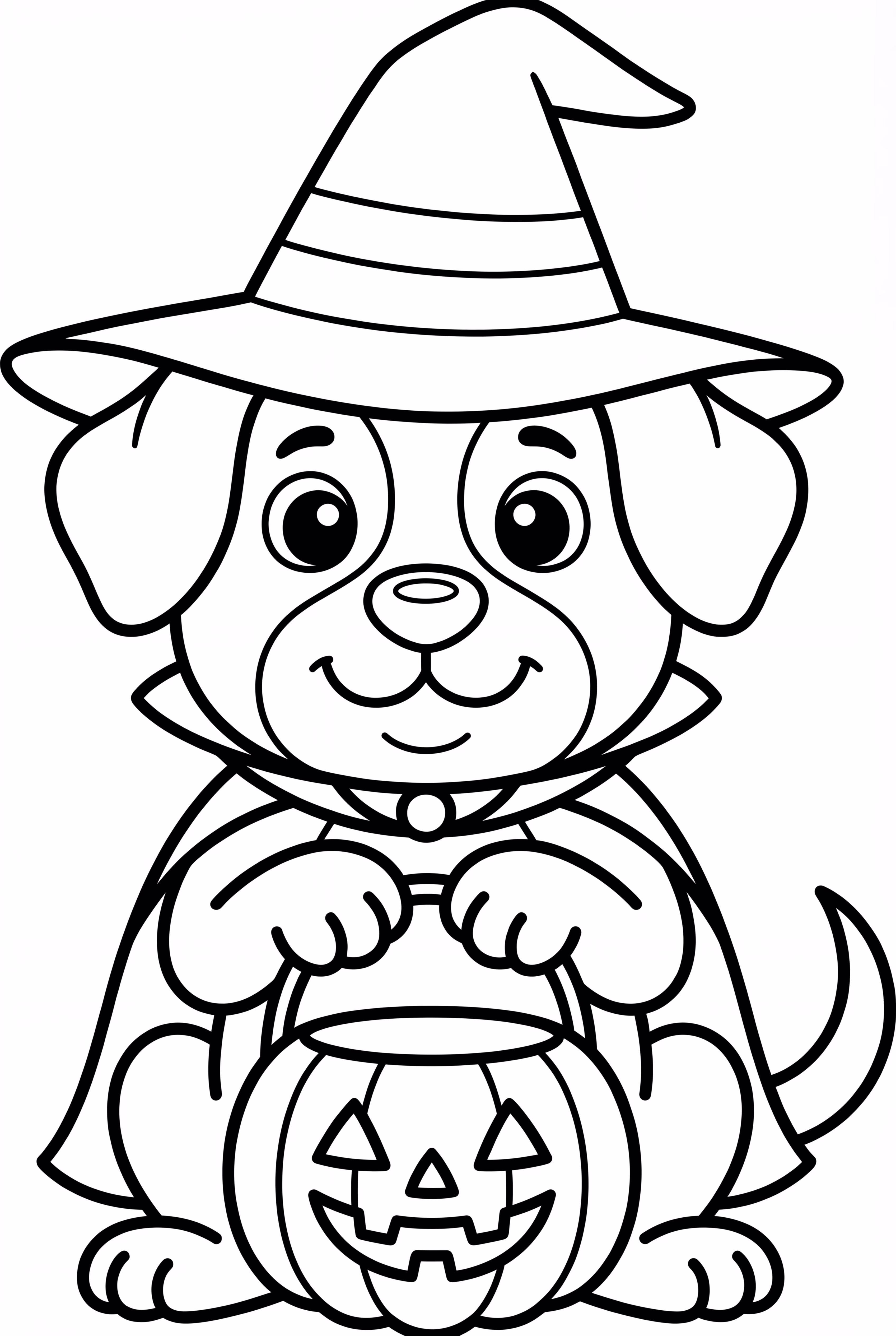 Halloween Dog In Costume