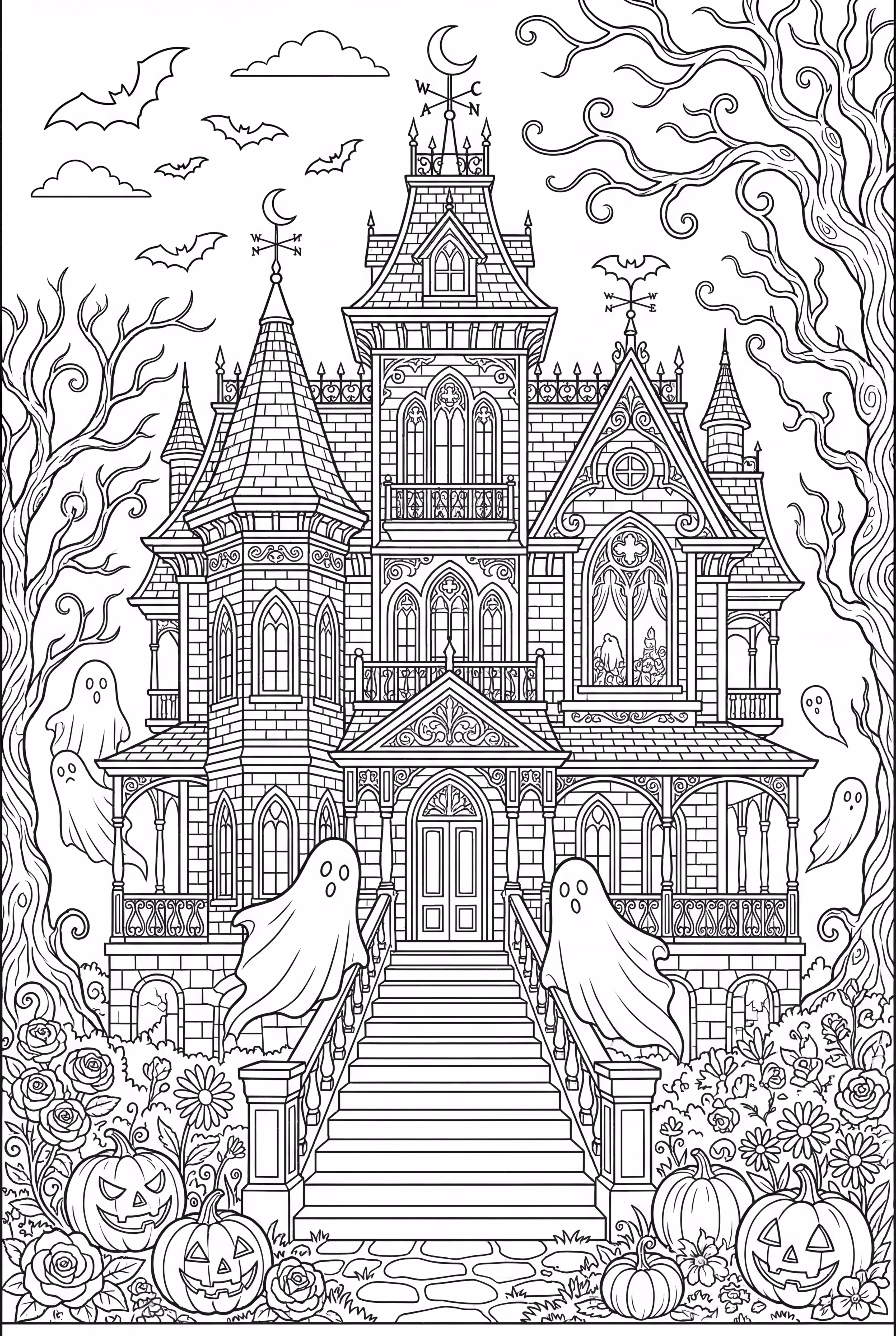 Noche de Halloween con Fantasmas Espeluznantes