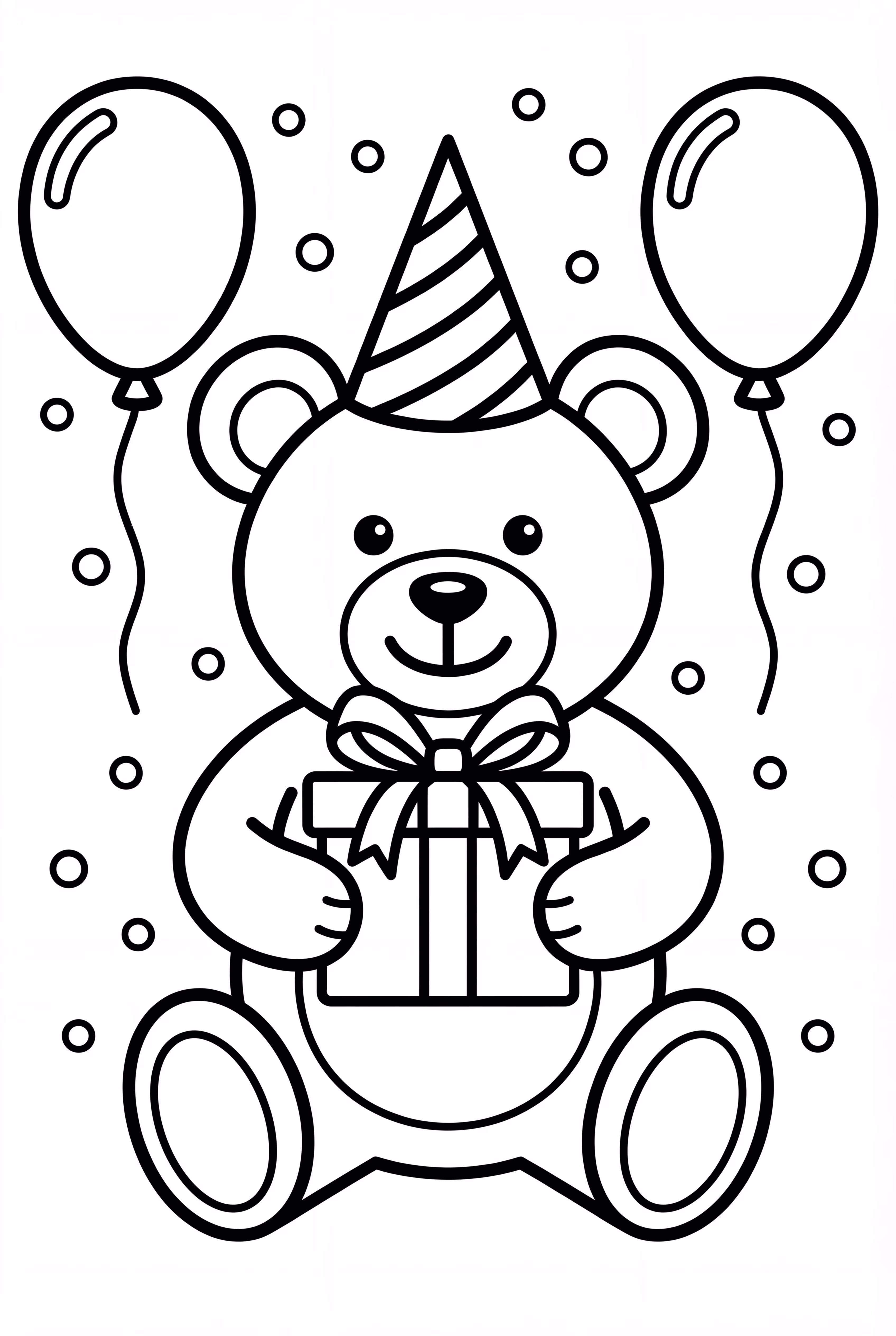 Happy Birthday Teddy Bear Gift