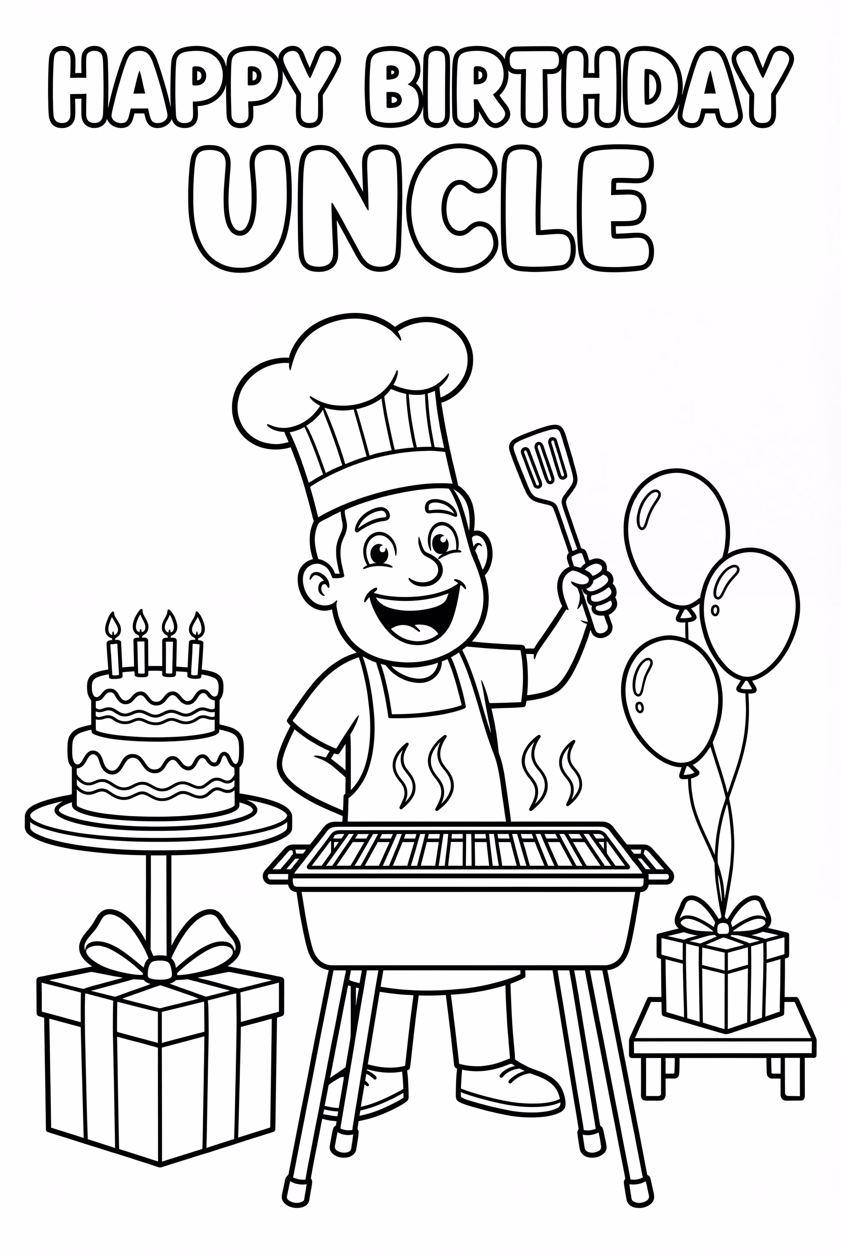 Feliz Cumpleaños Tío Asador