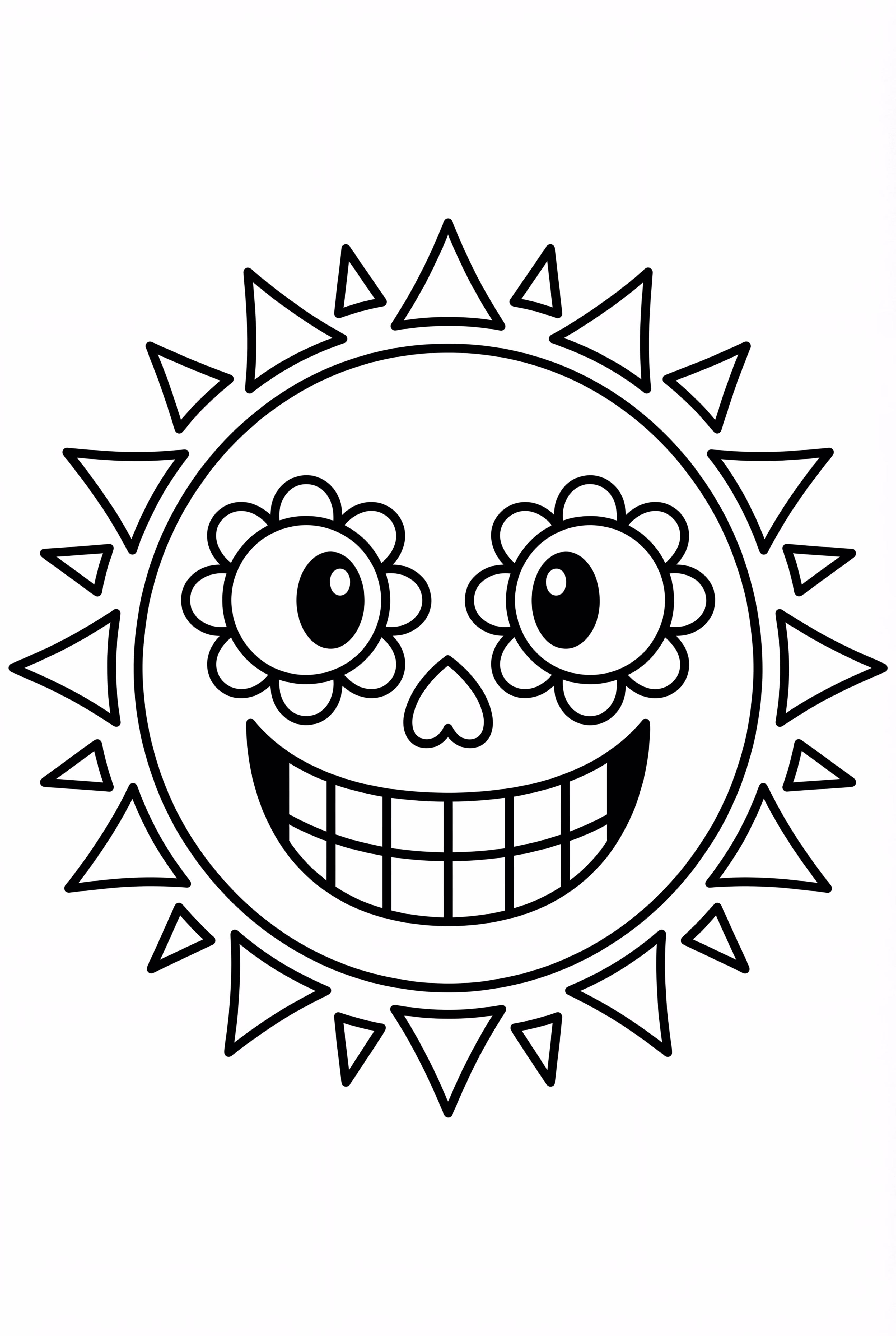 Happy Day of the Dead Sun