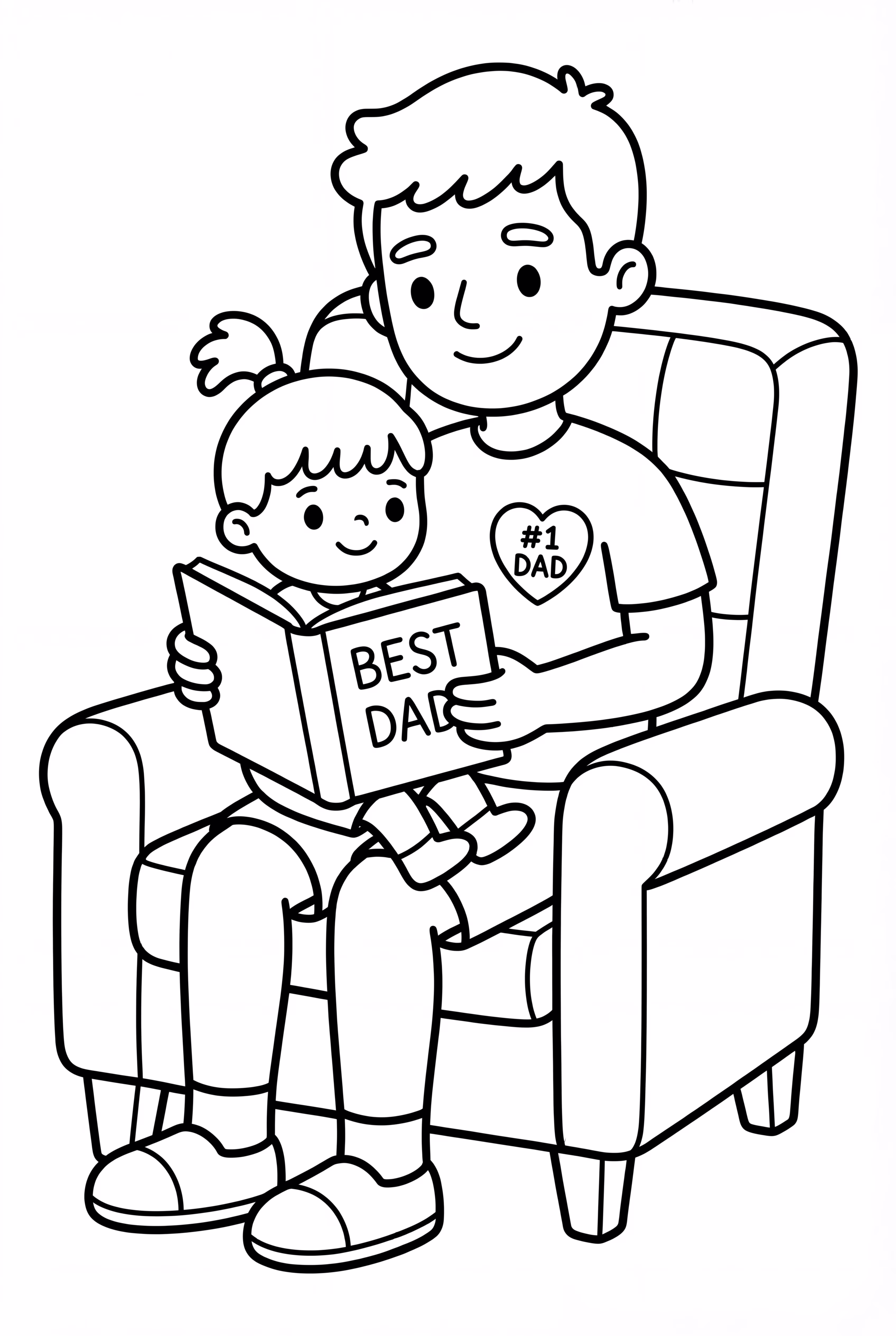 Happy Father's Day Book Reading