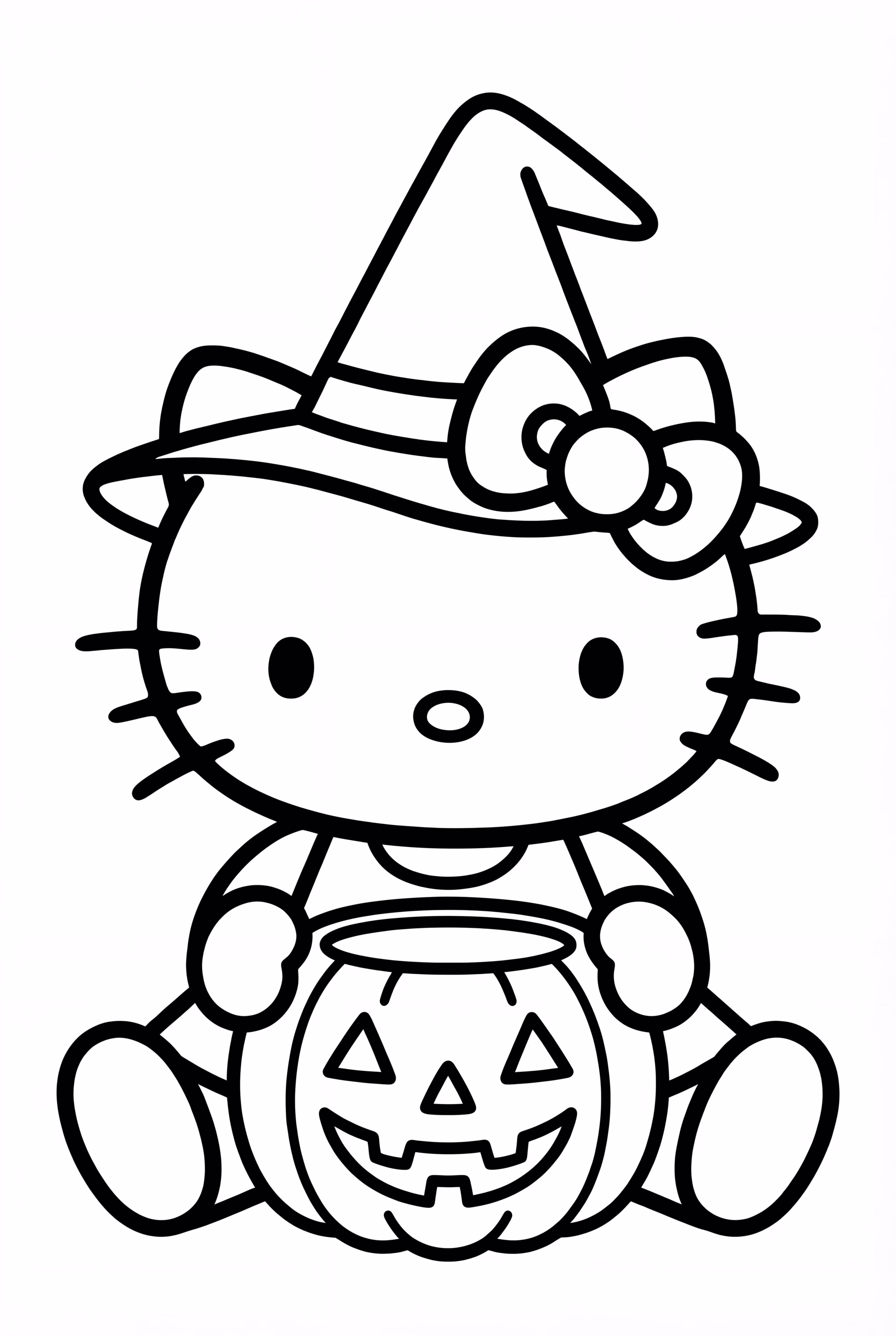 Feliz Halloween com Hello Kitty