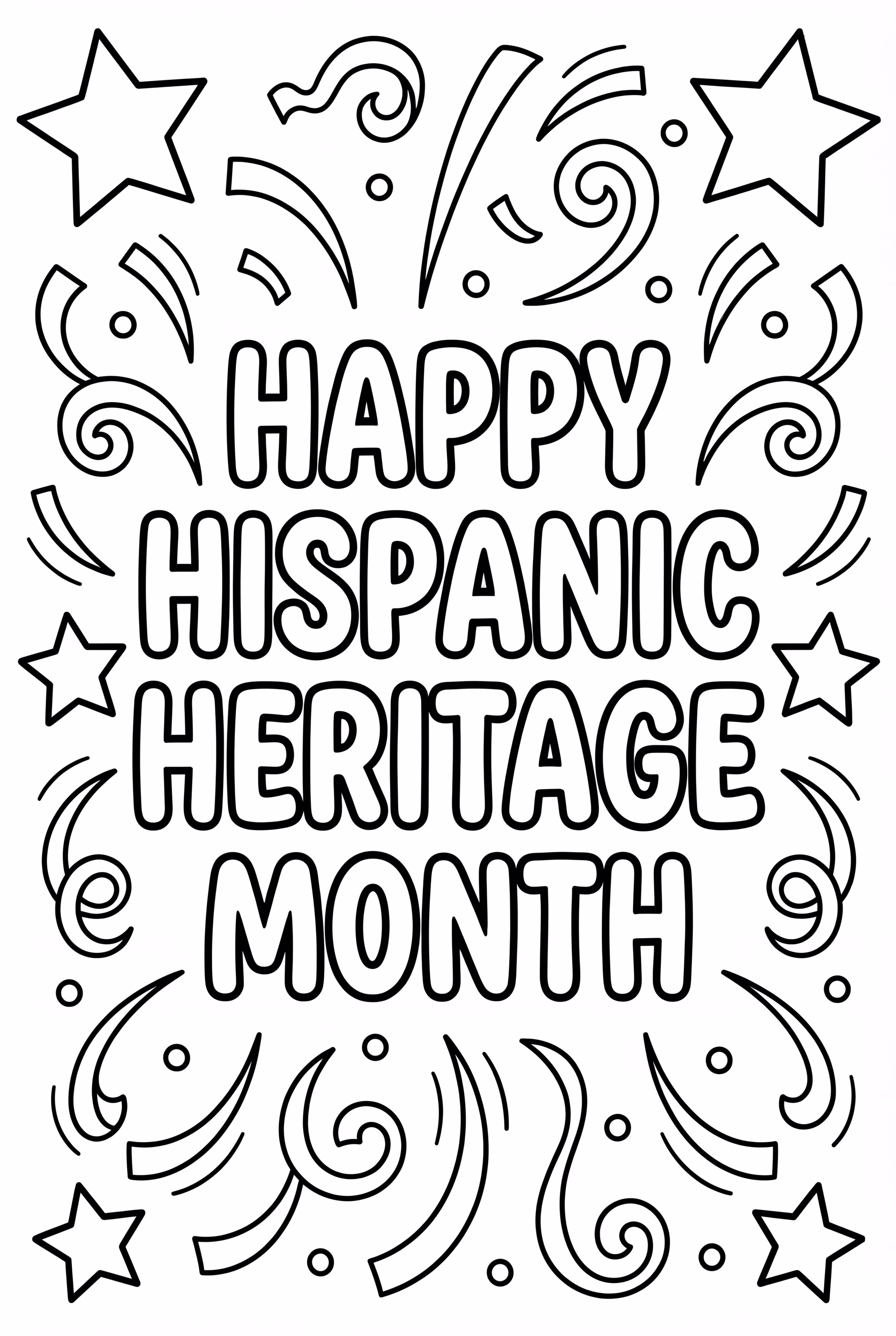 快乐的西班牙裔传统月横幅