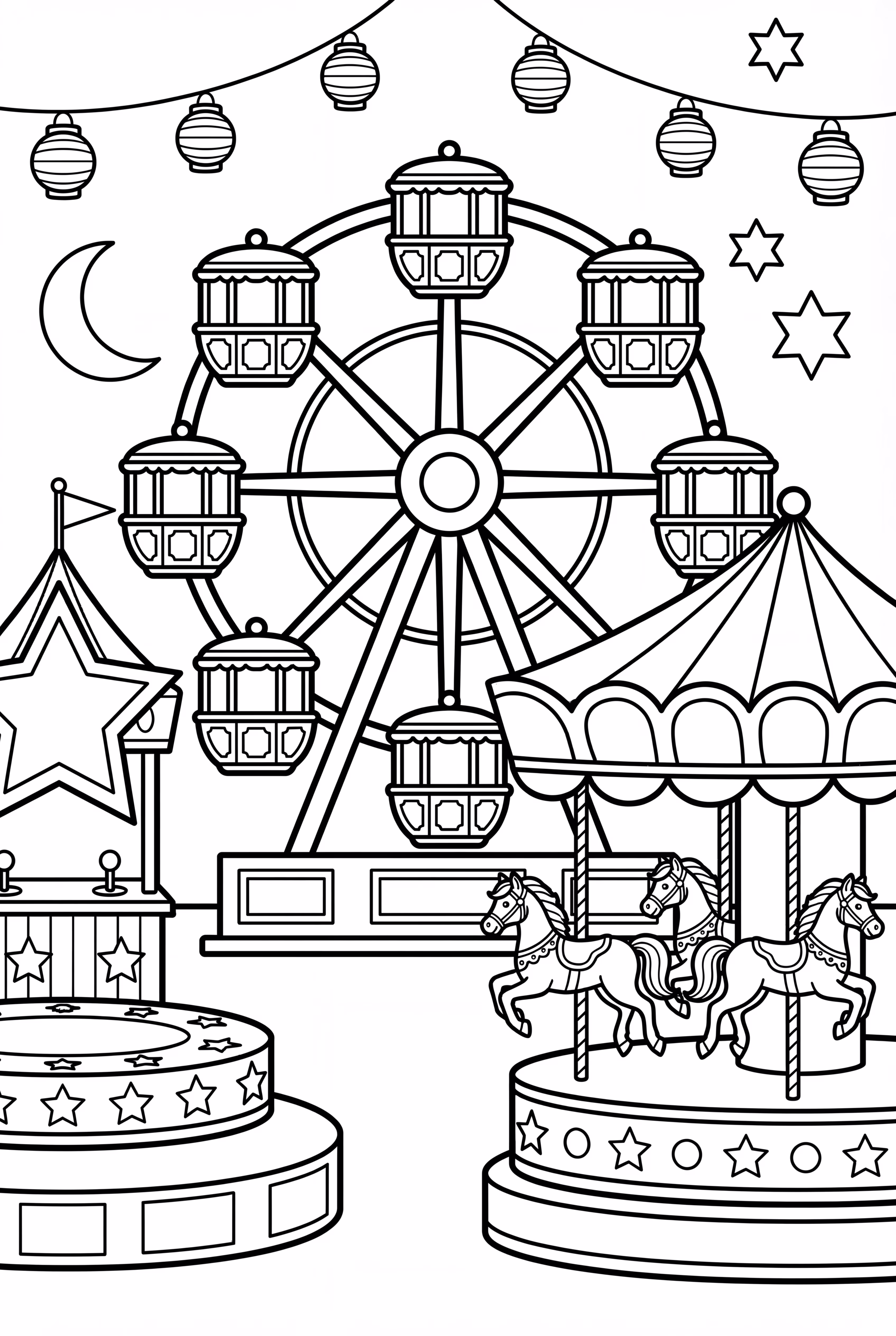 happy new year carnival night