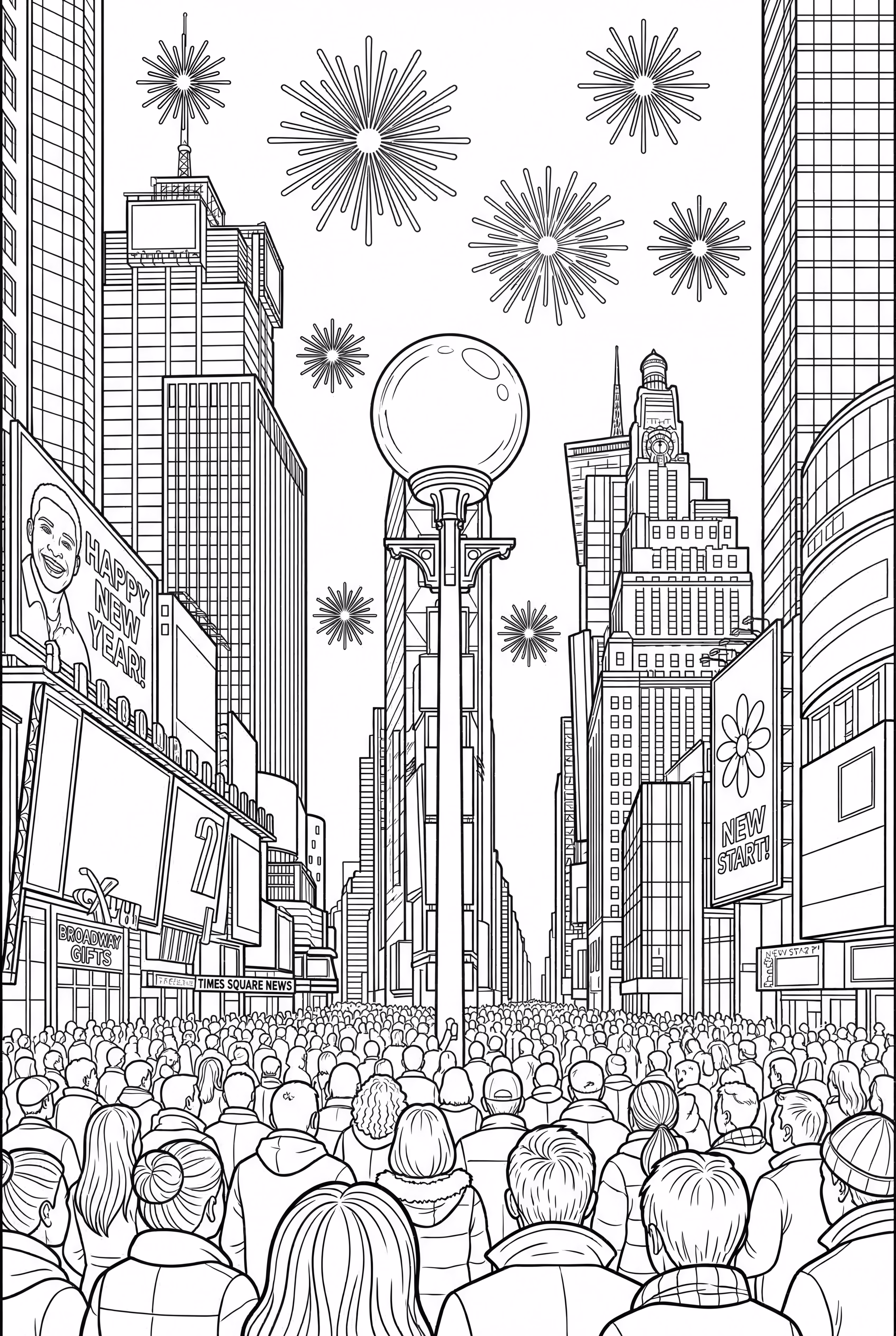 feliz año nuevo times square