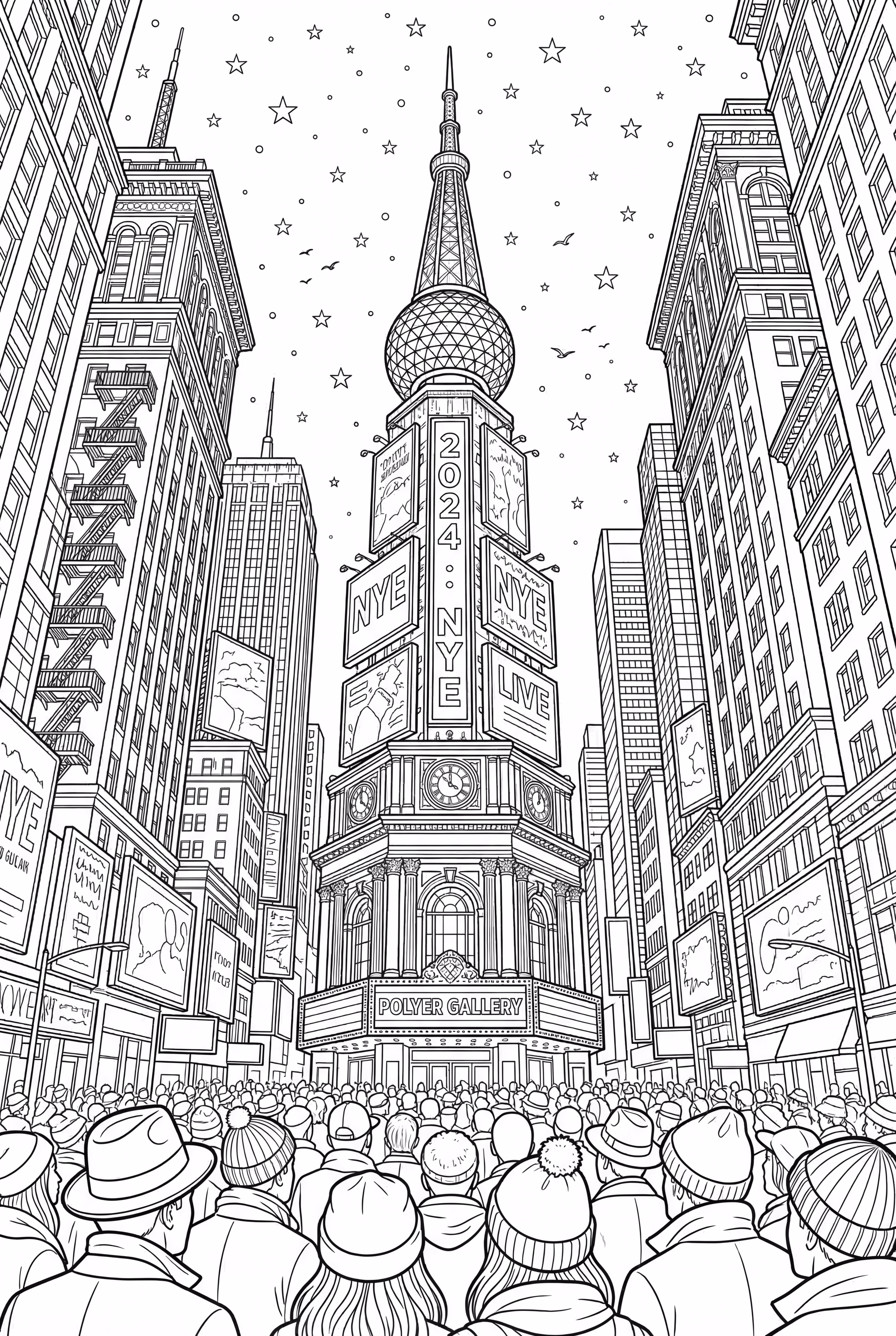 happy new year times square