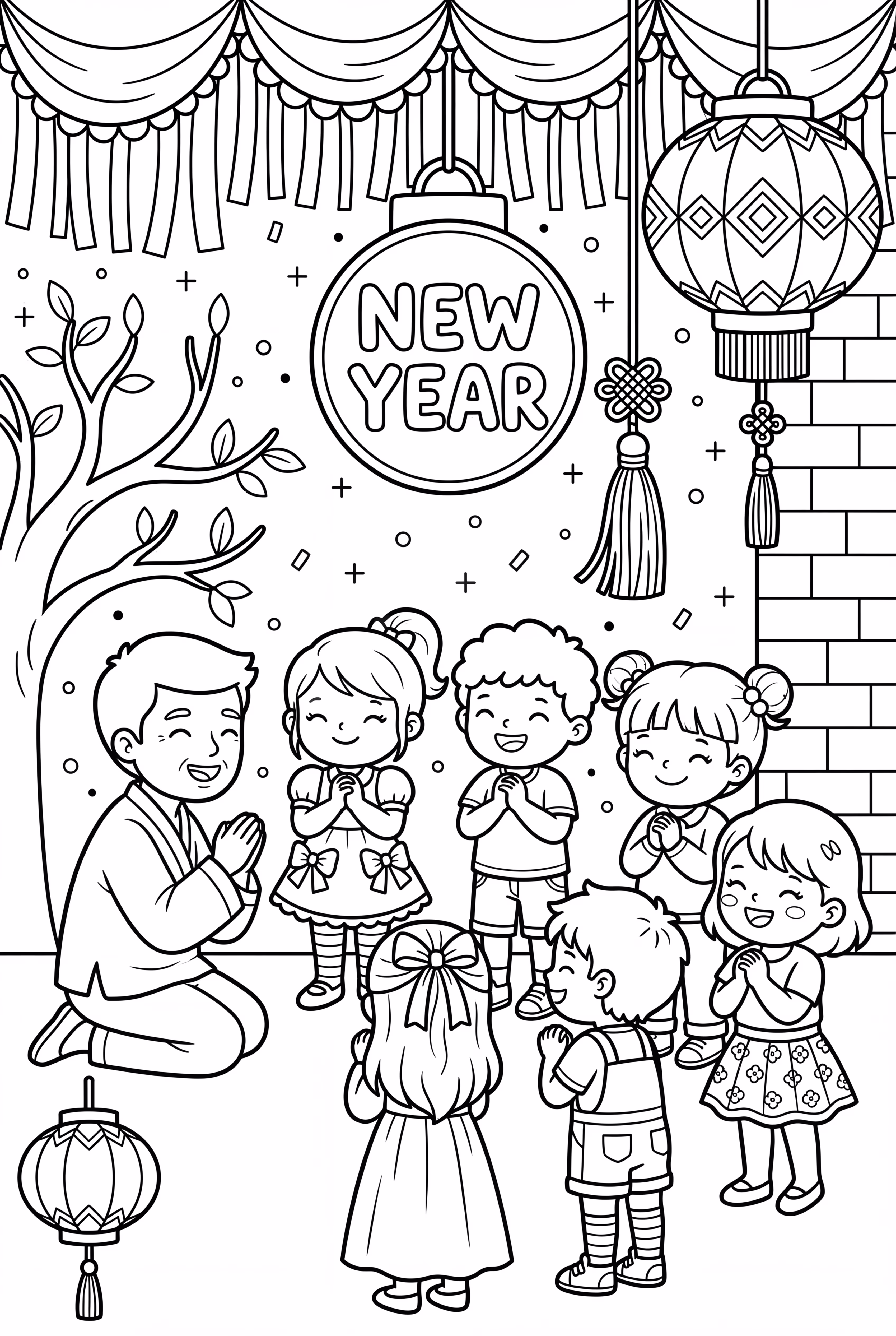 happy new year wish making-2