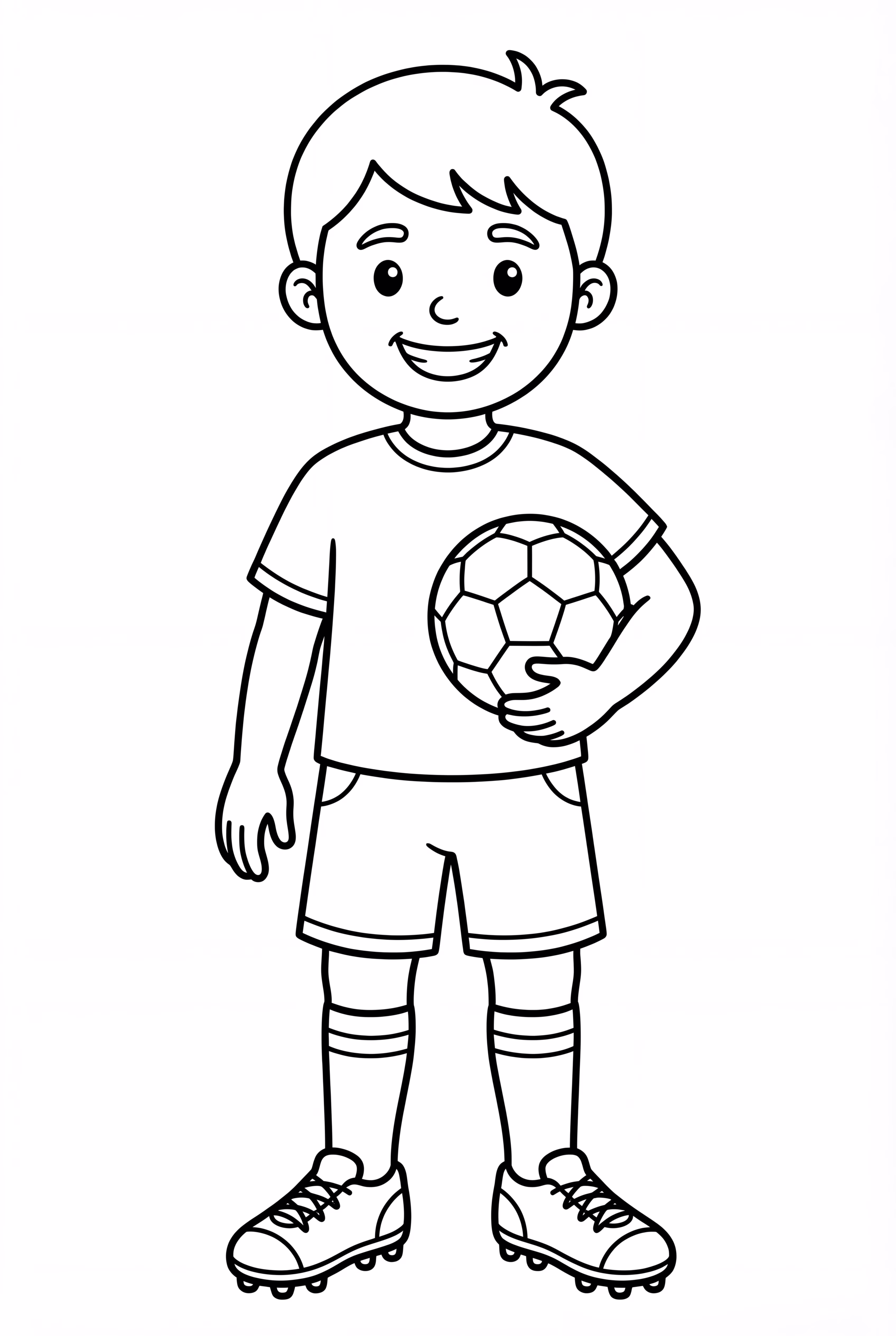 행복한 축구 선수