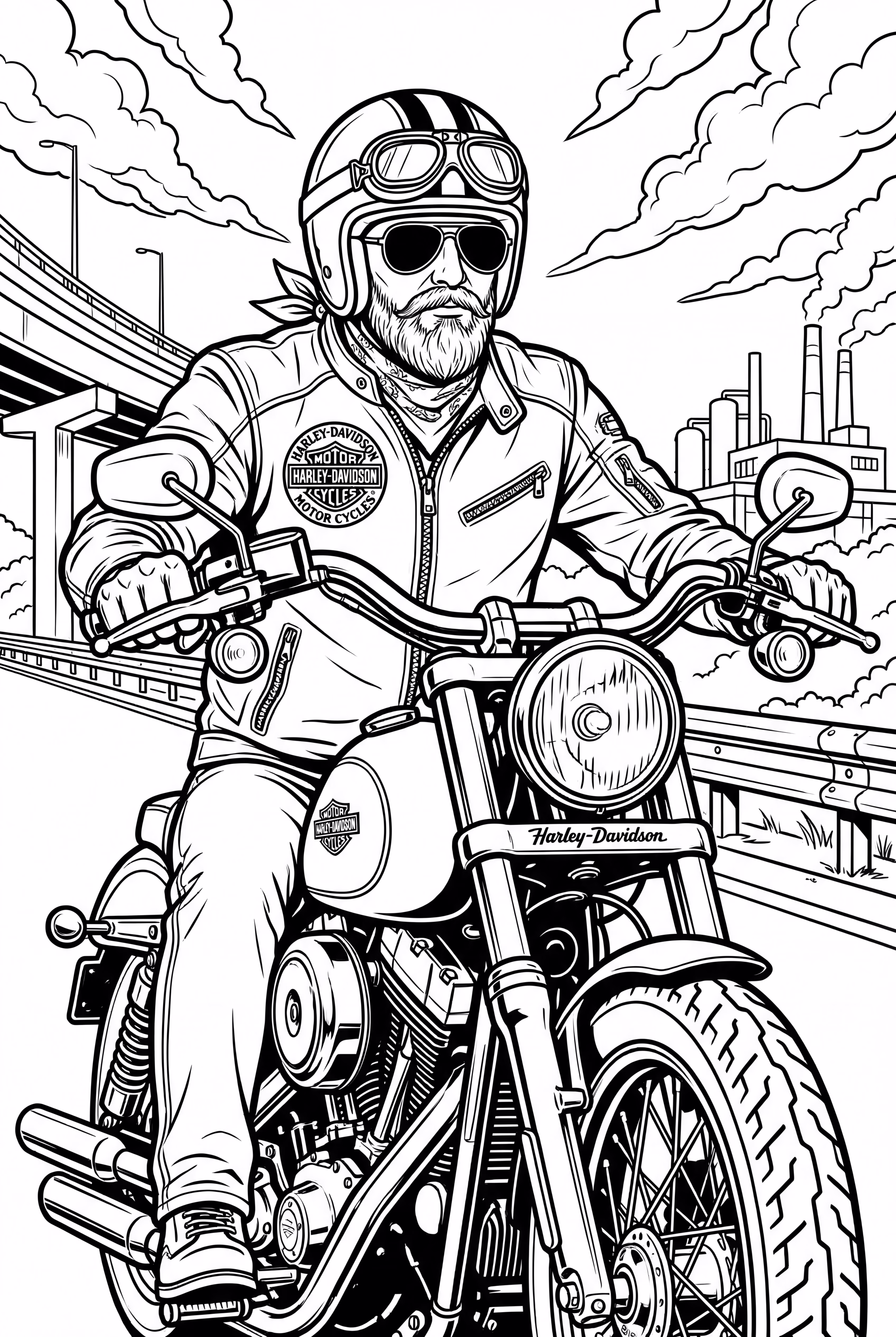 哈雷·戴维森摩托骑士-2