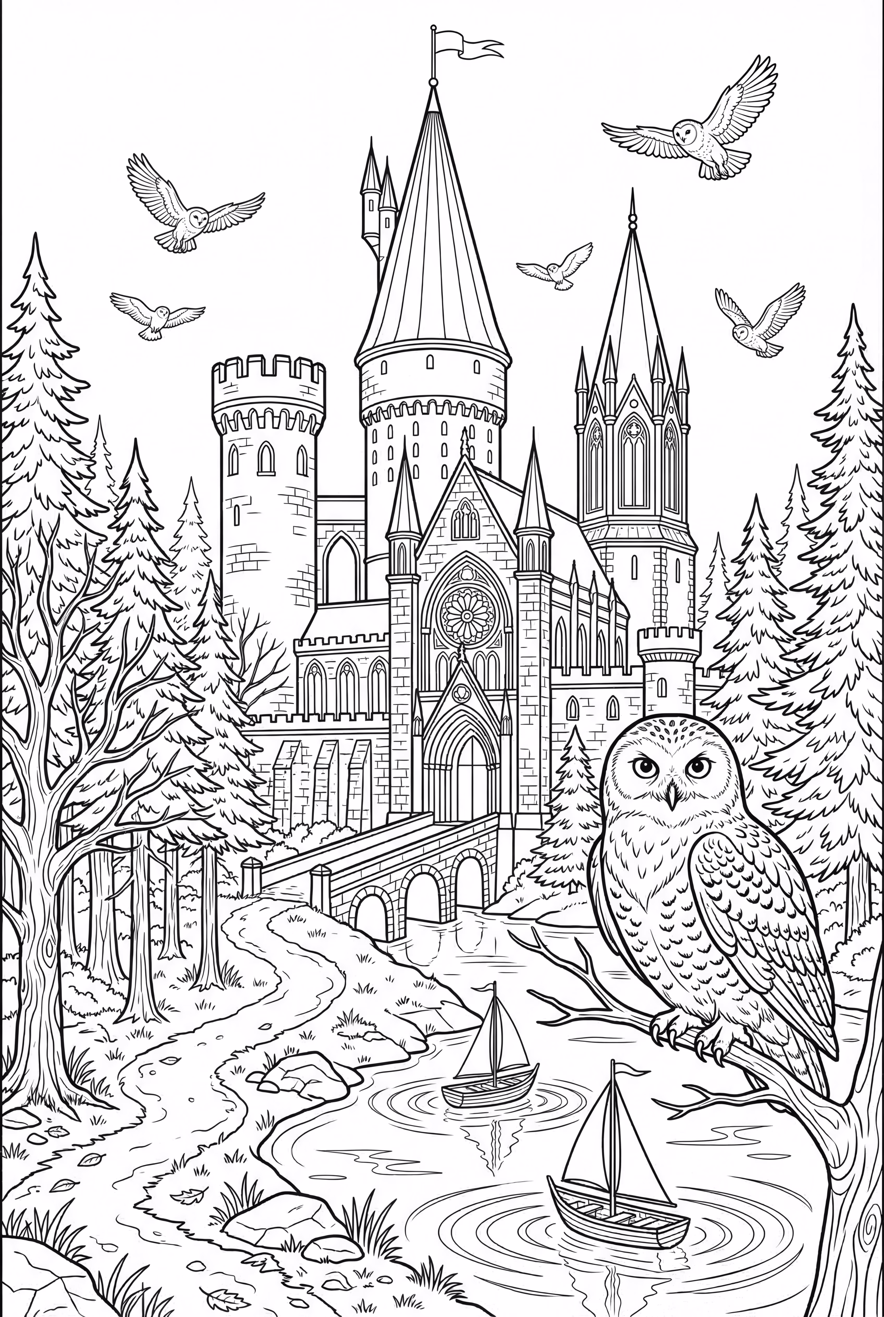 哈利波特 霍格華茲城堡 詳細 -2