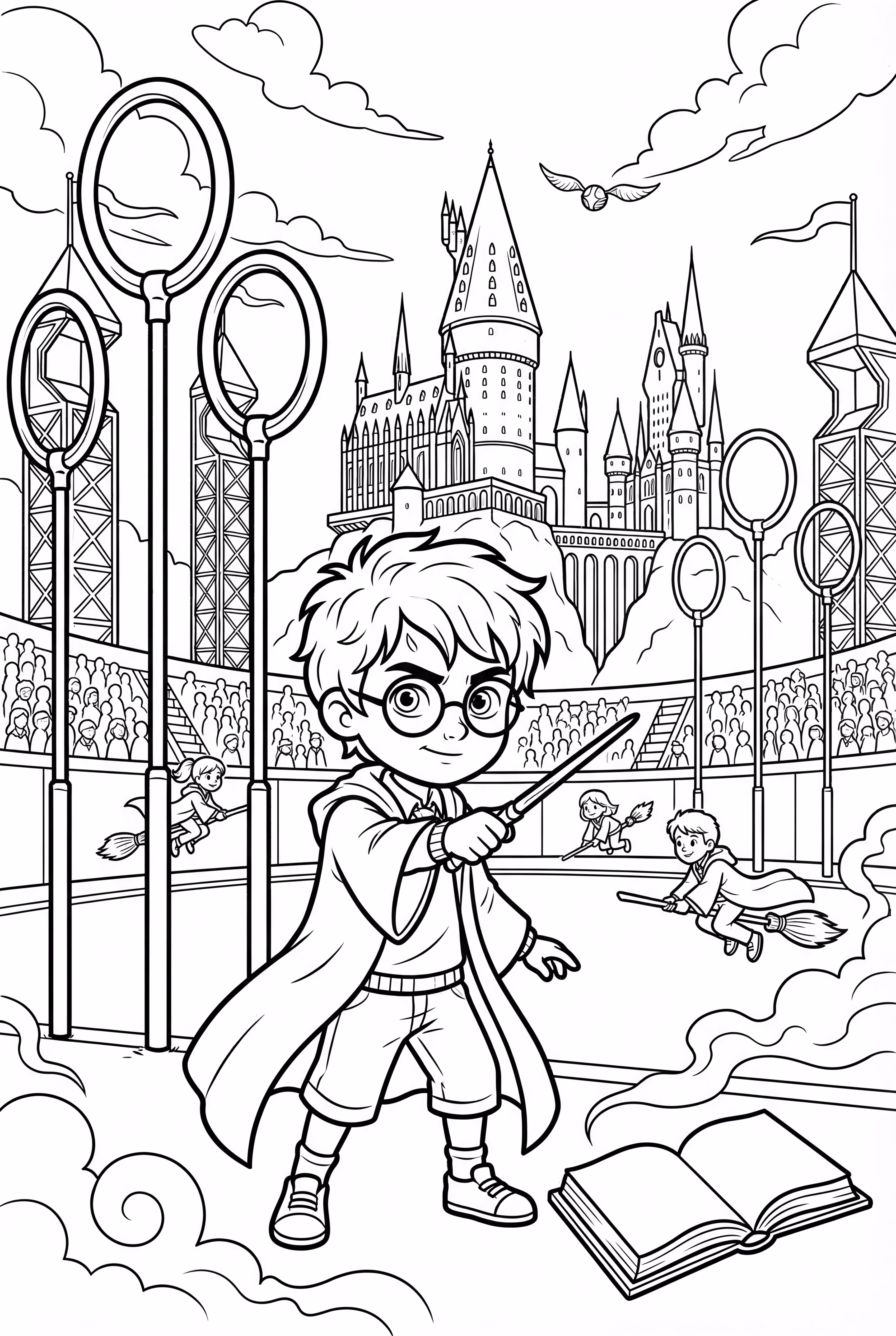 jogo de quadribol harry potter