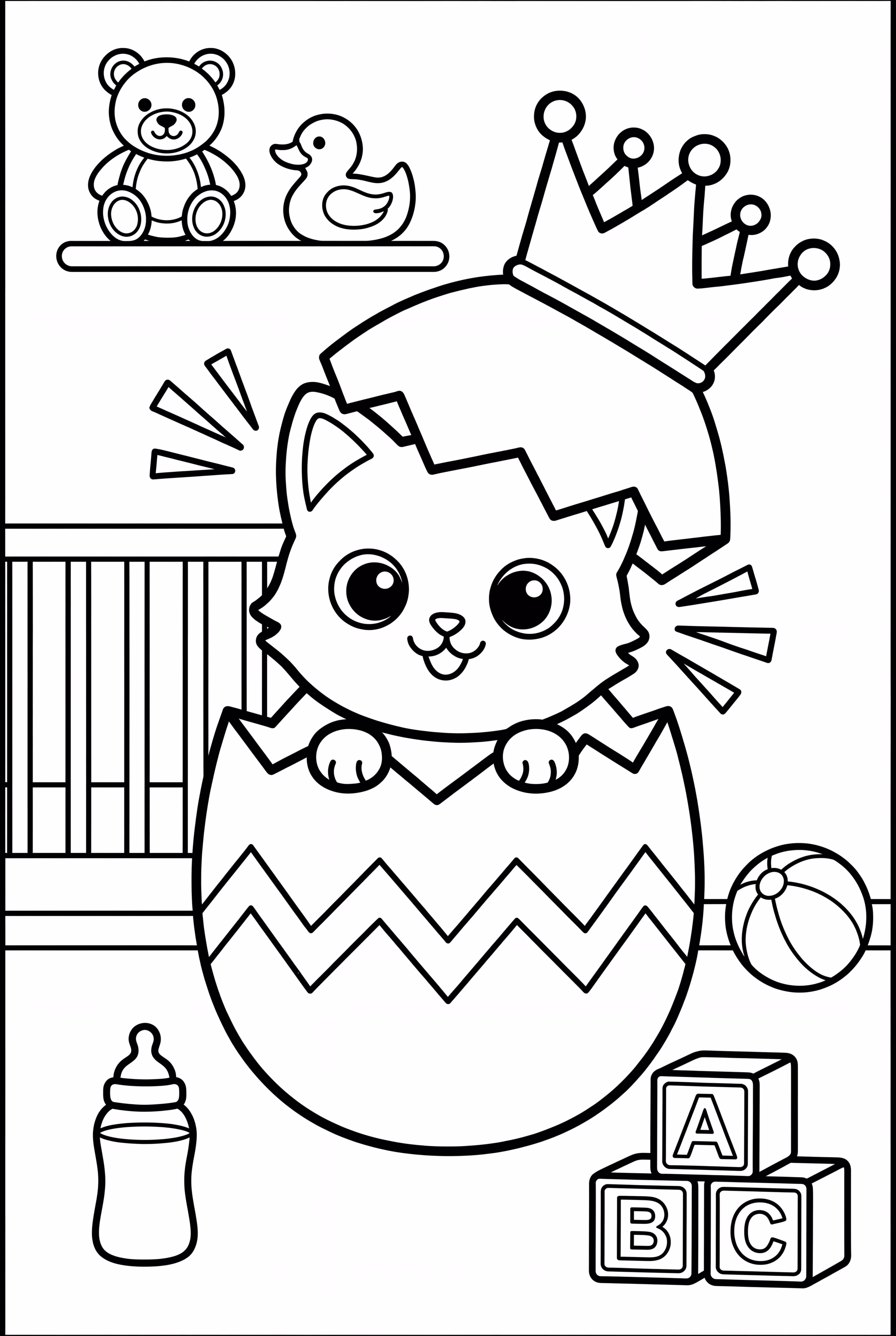 Ein königliches Ei im Adopt Me Kinderzimmer ausbrüten