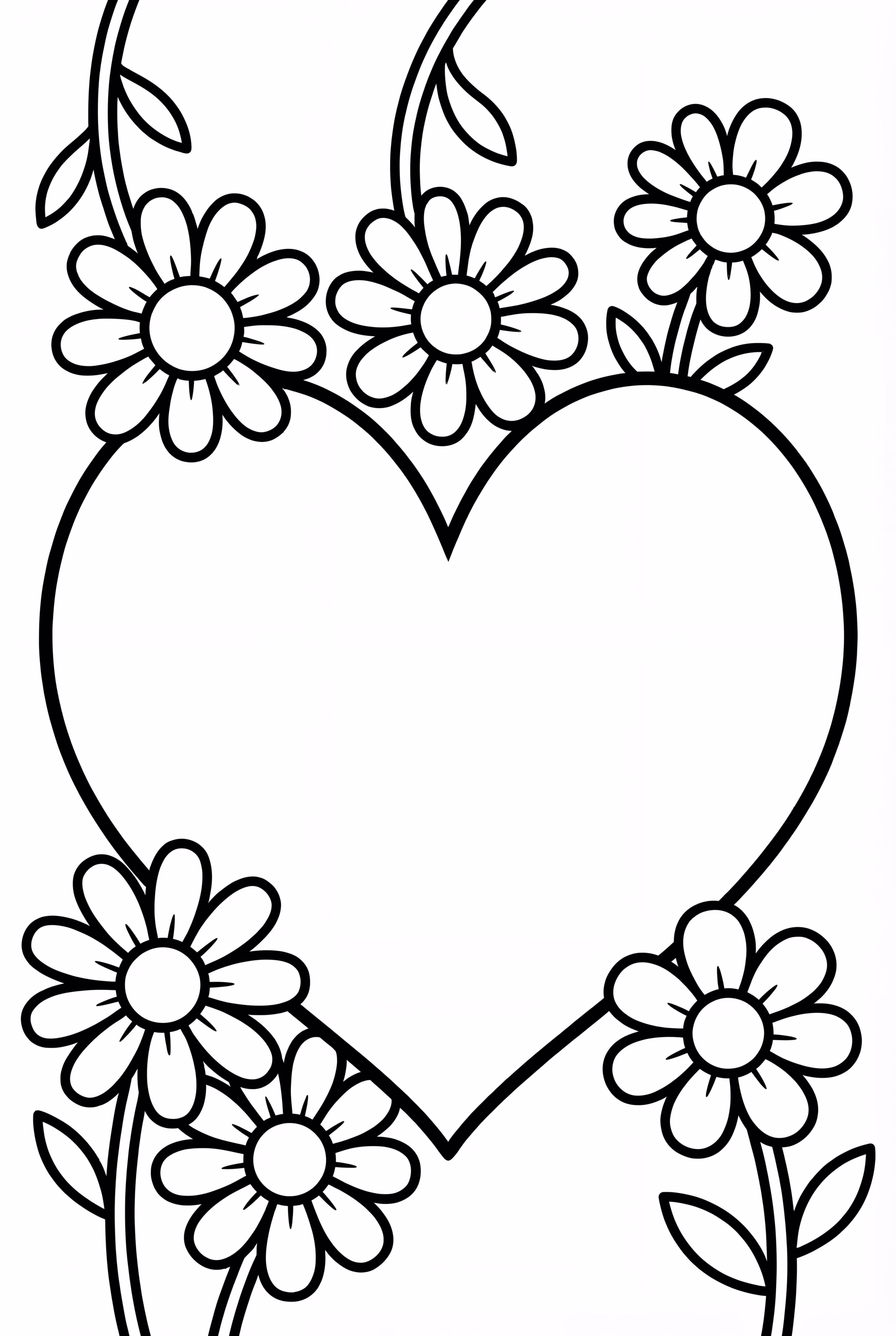 Hearts and Flowers In The Sunshine