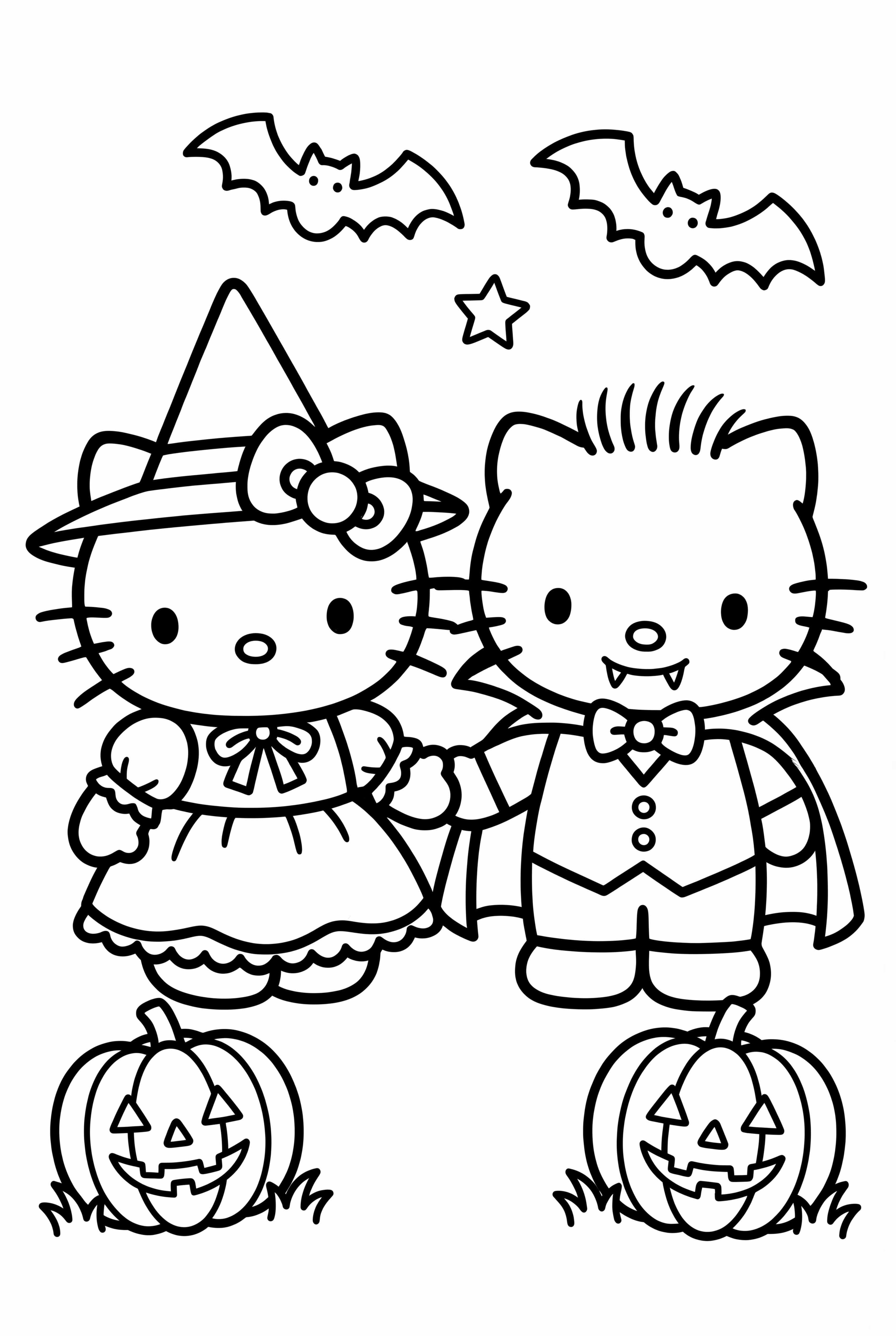 Hello Kitty And Dear Daniel's Halloween Date