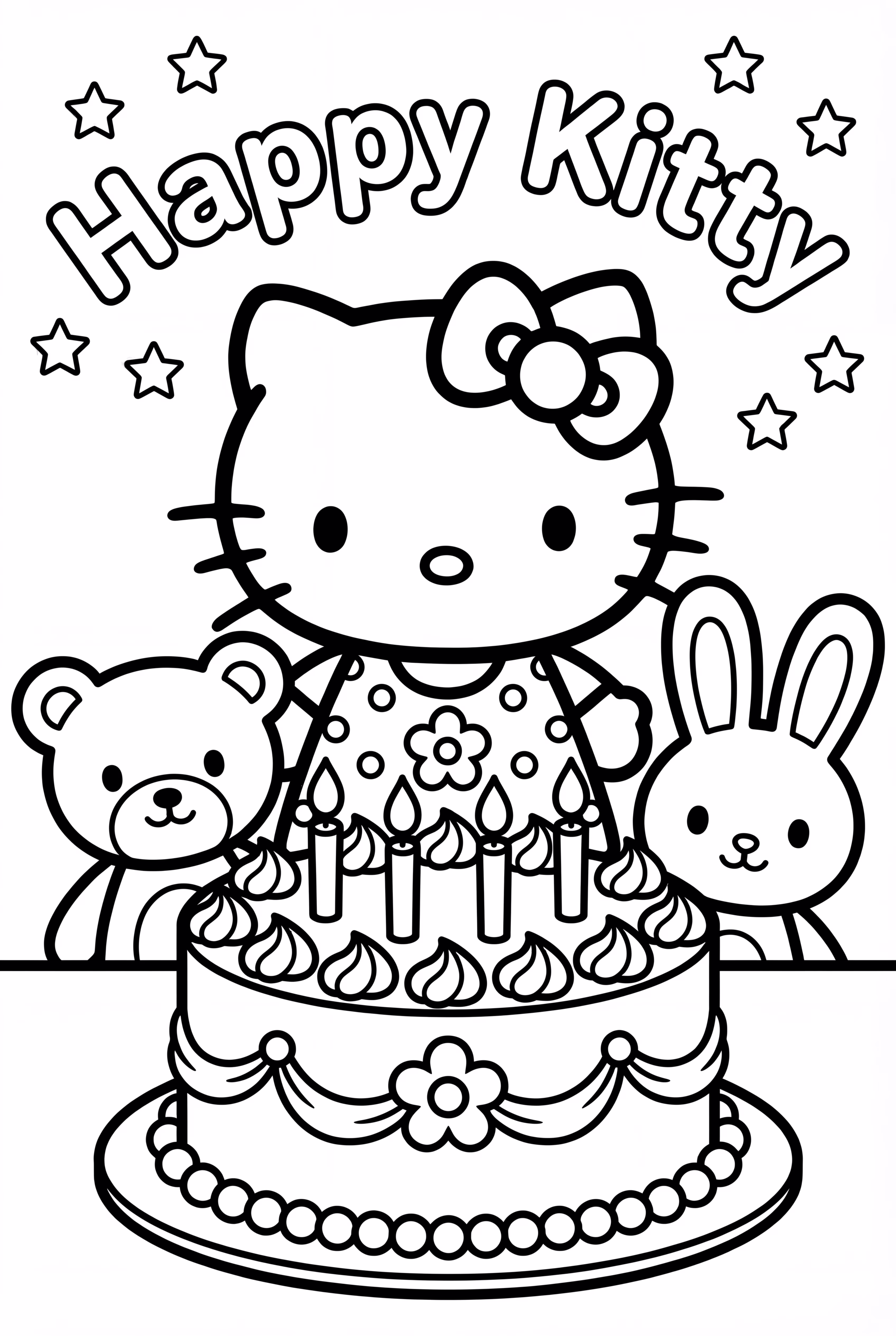 凱蒂貓和朋友們的生日派對