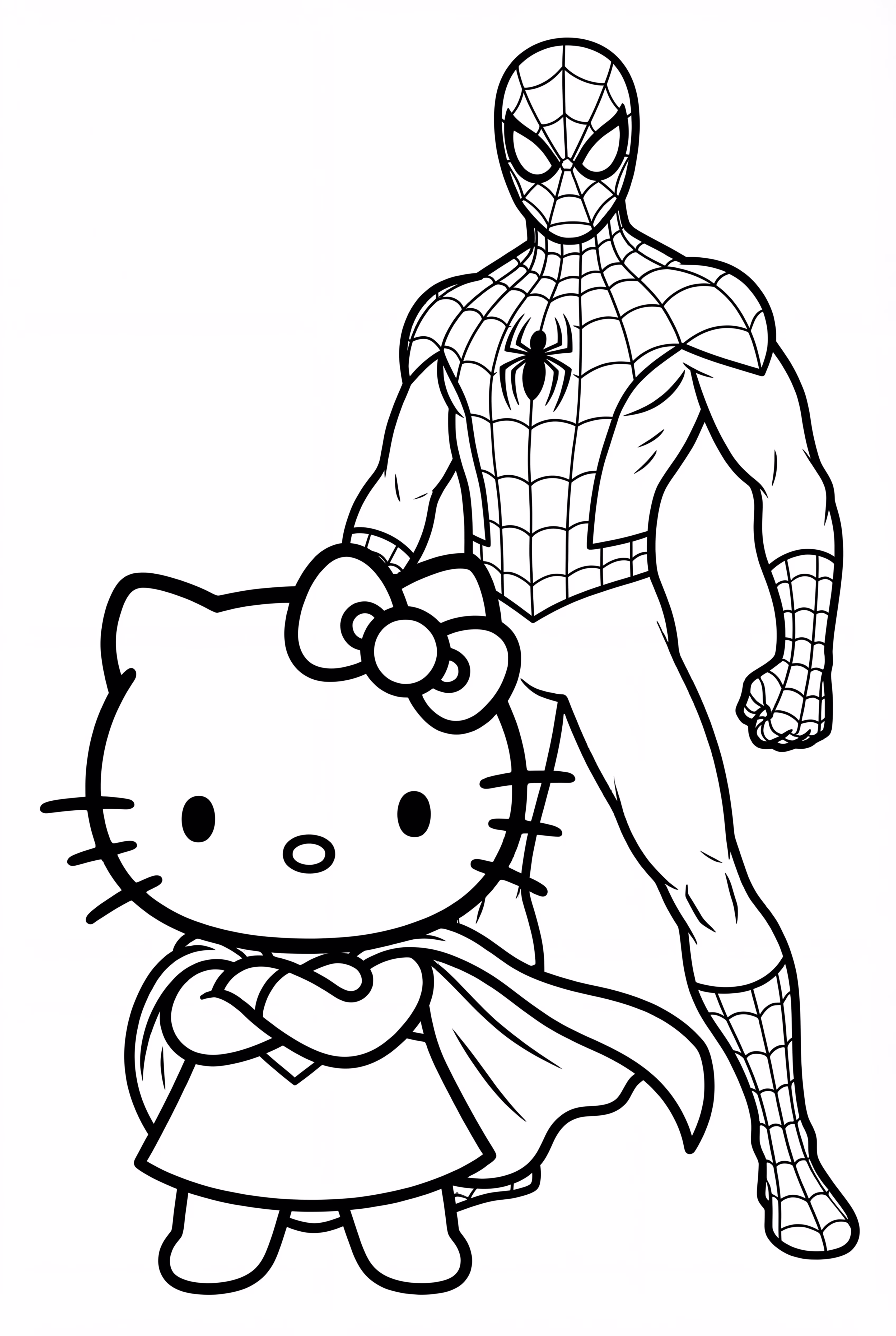 凱蒂貓與蜘蛛人拯救世界