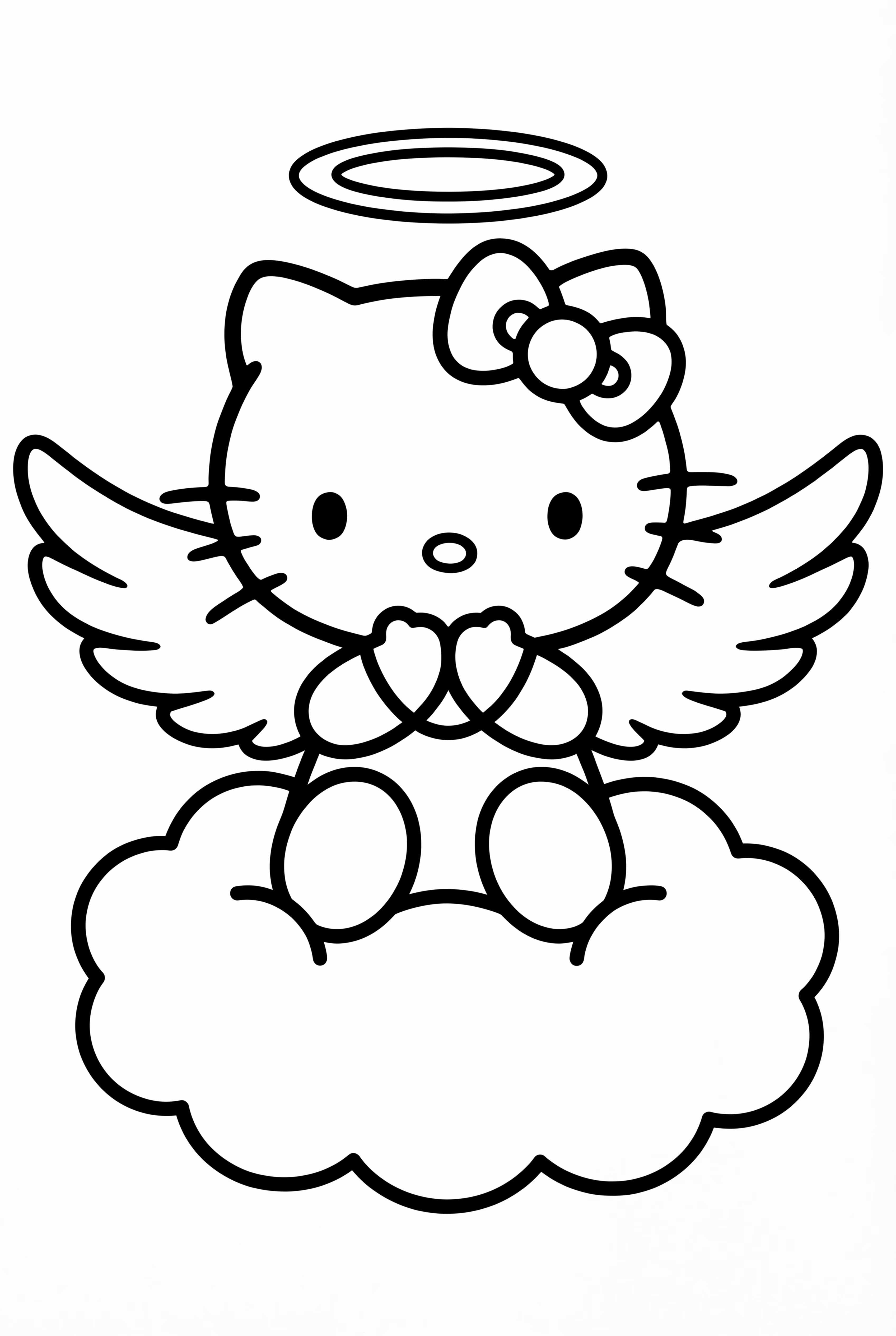 Hello Kitty Angel Cloud