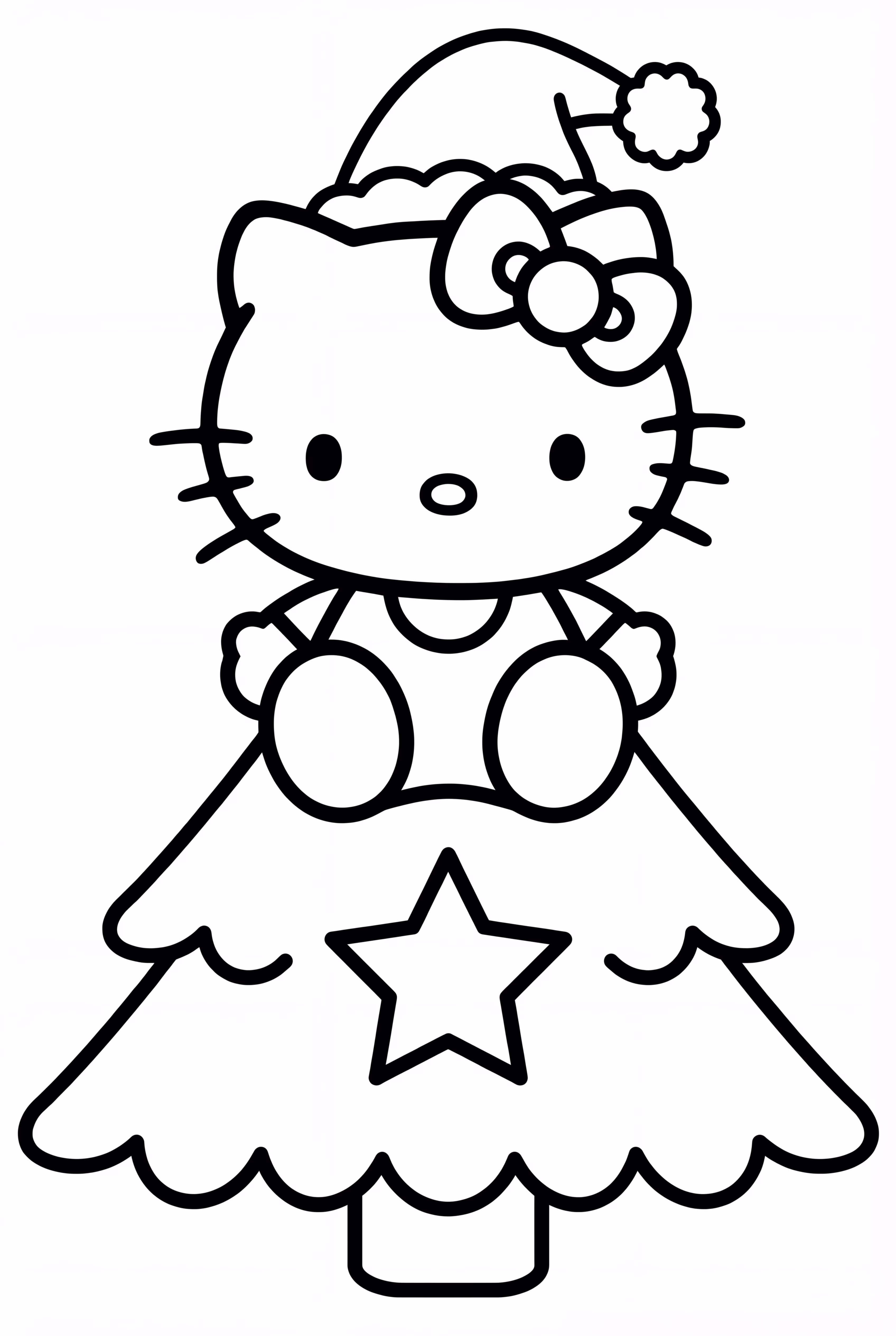 Hello Kitty As A Christmas Tree Topper