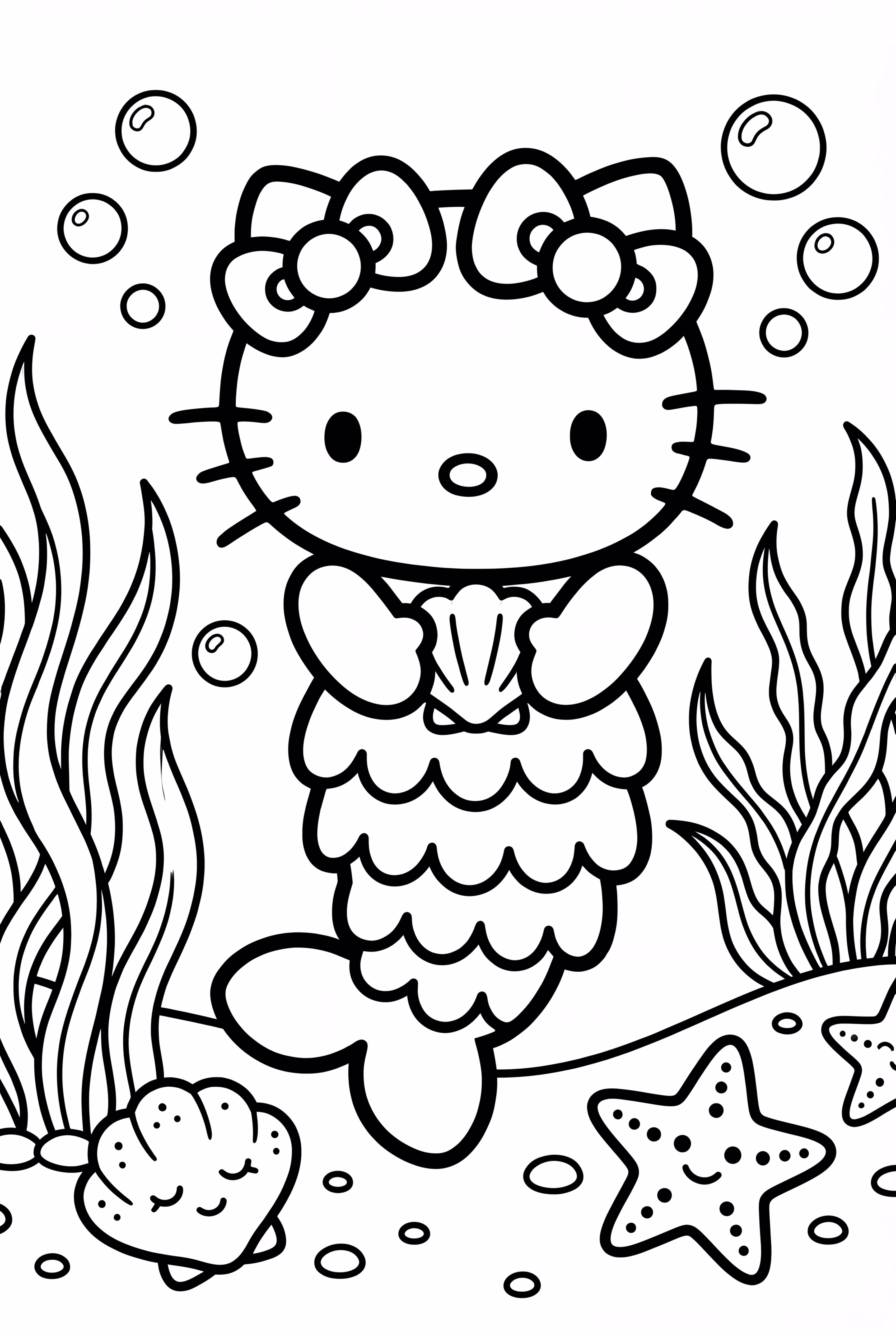 海底世界中的美少女戰士凱蒂貓