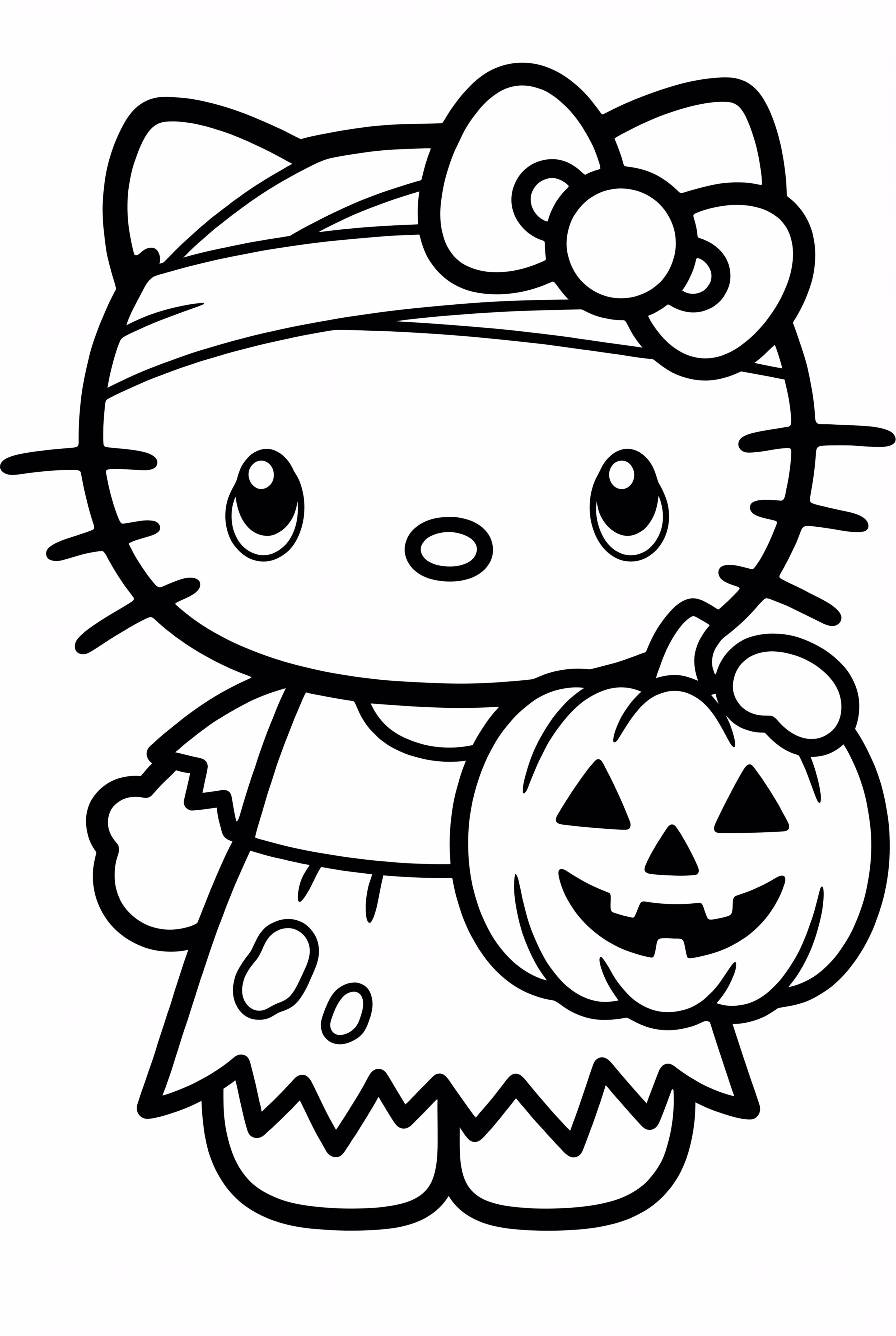 Hello Kitty 以可愛的僵屍形象慶祝萬聖節