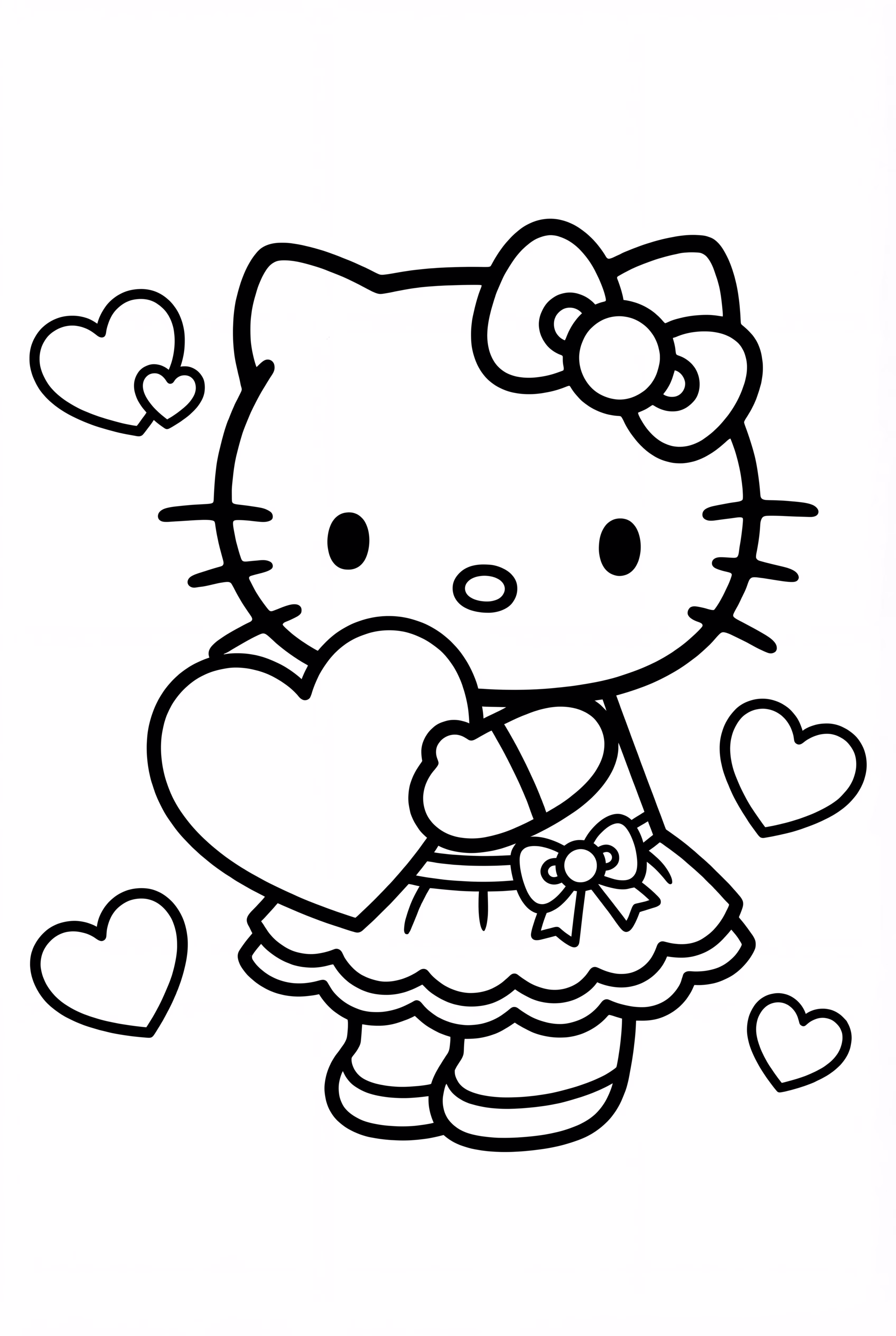 海綿寶寶抱著一顆心