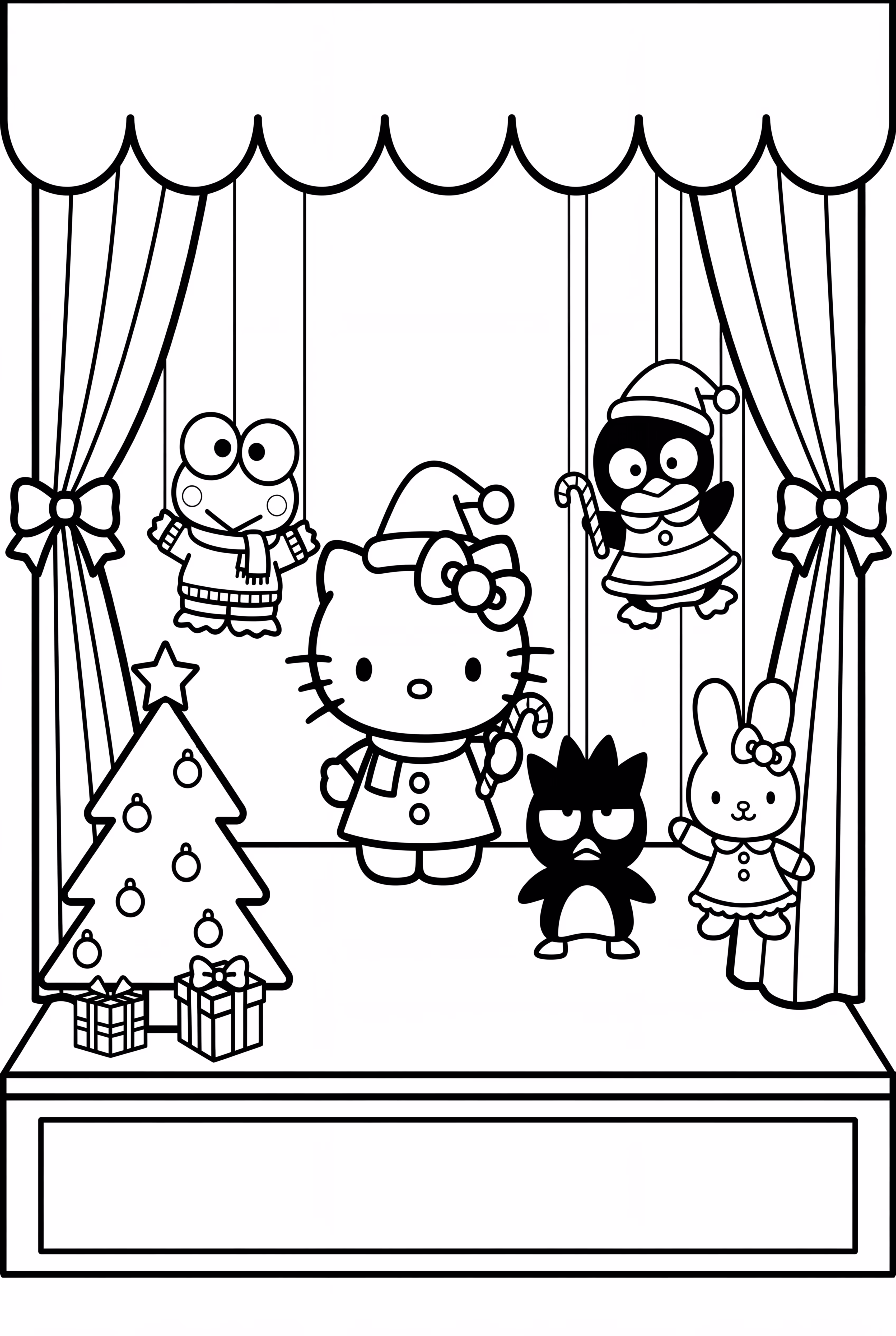Hello Kitty's Christmas Puppet Show
