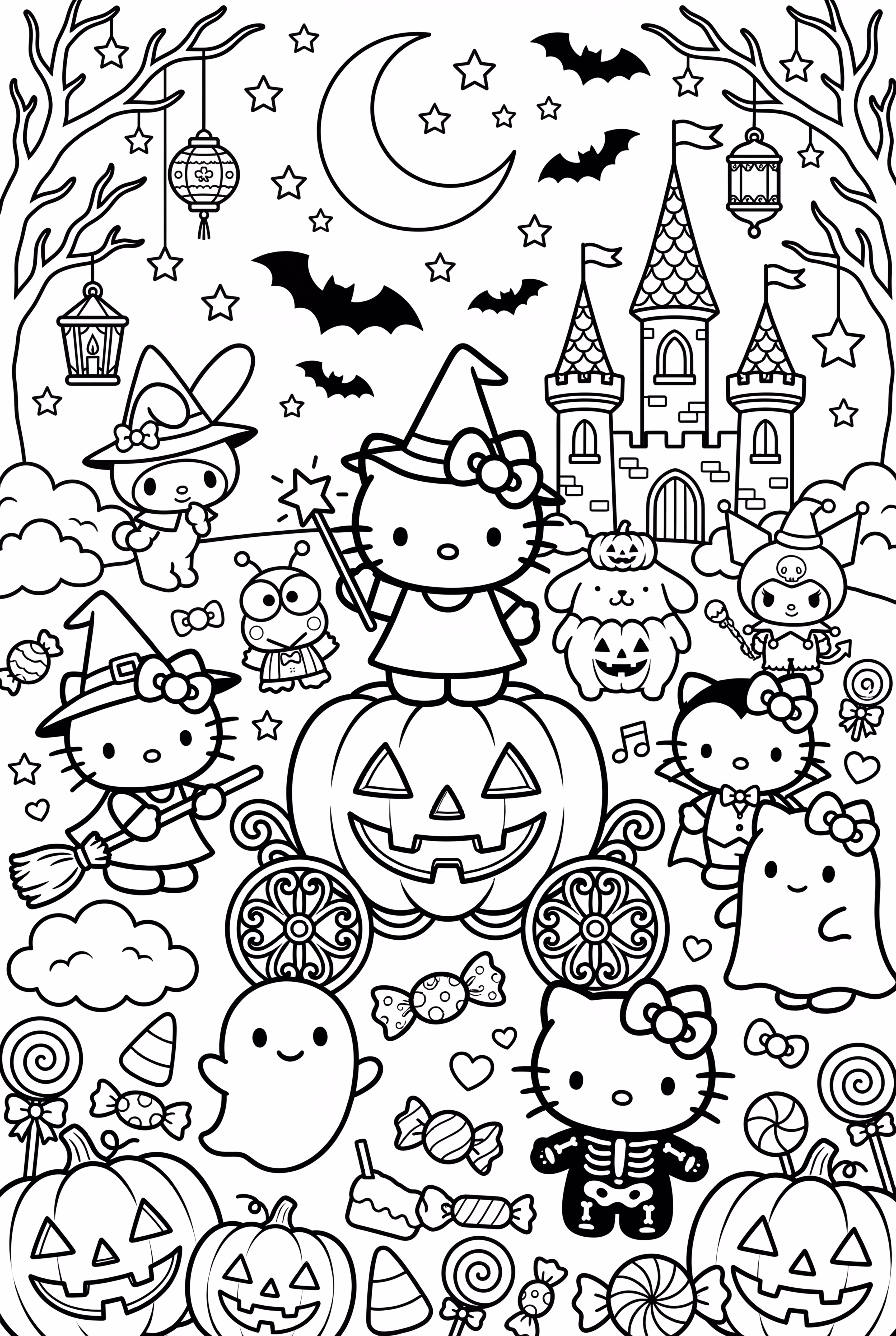 Hello Kitty's Grand Halloween Parade