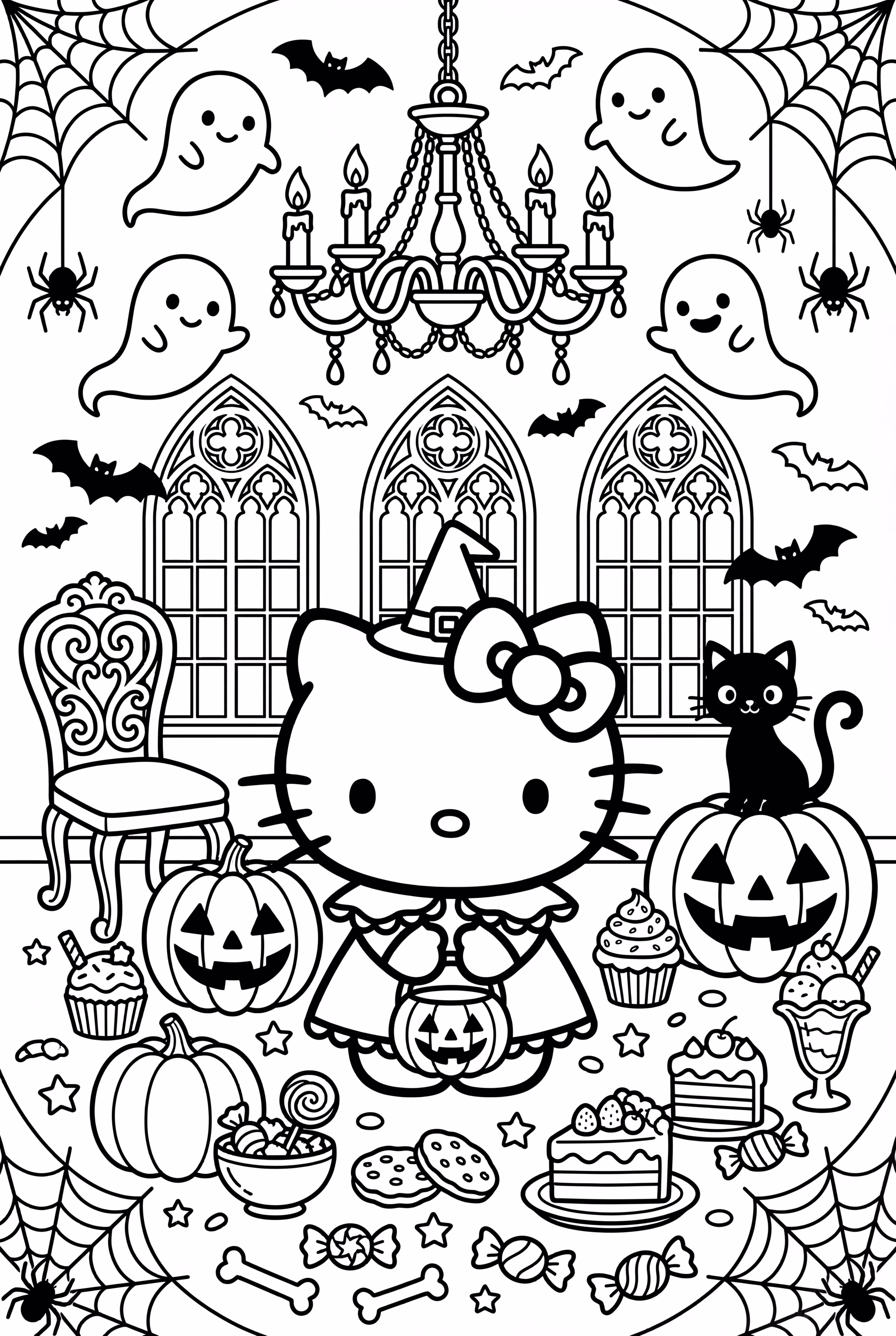 Hello Kitty's Halloween Feast And Banquet