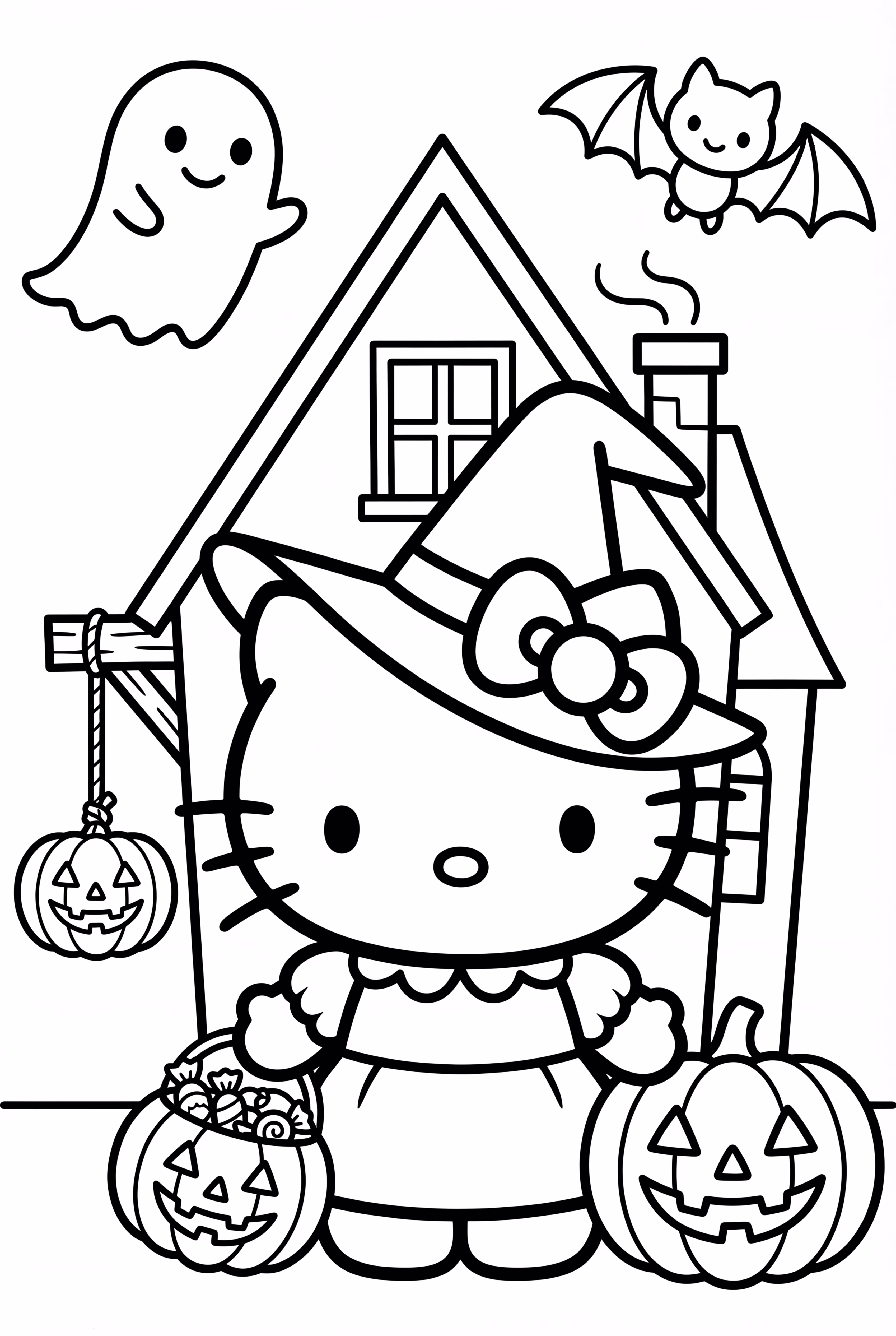 Hello Kitty's Halloween Party