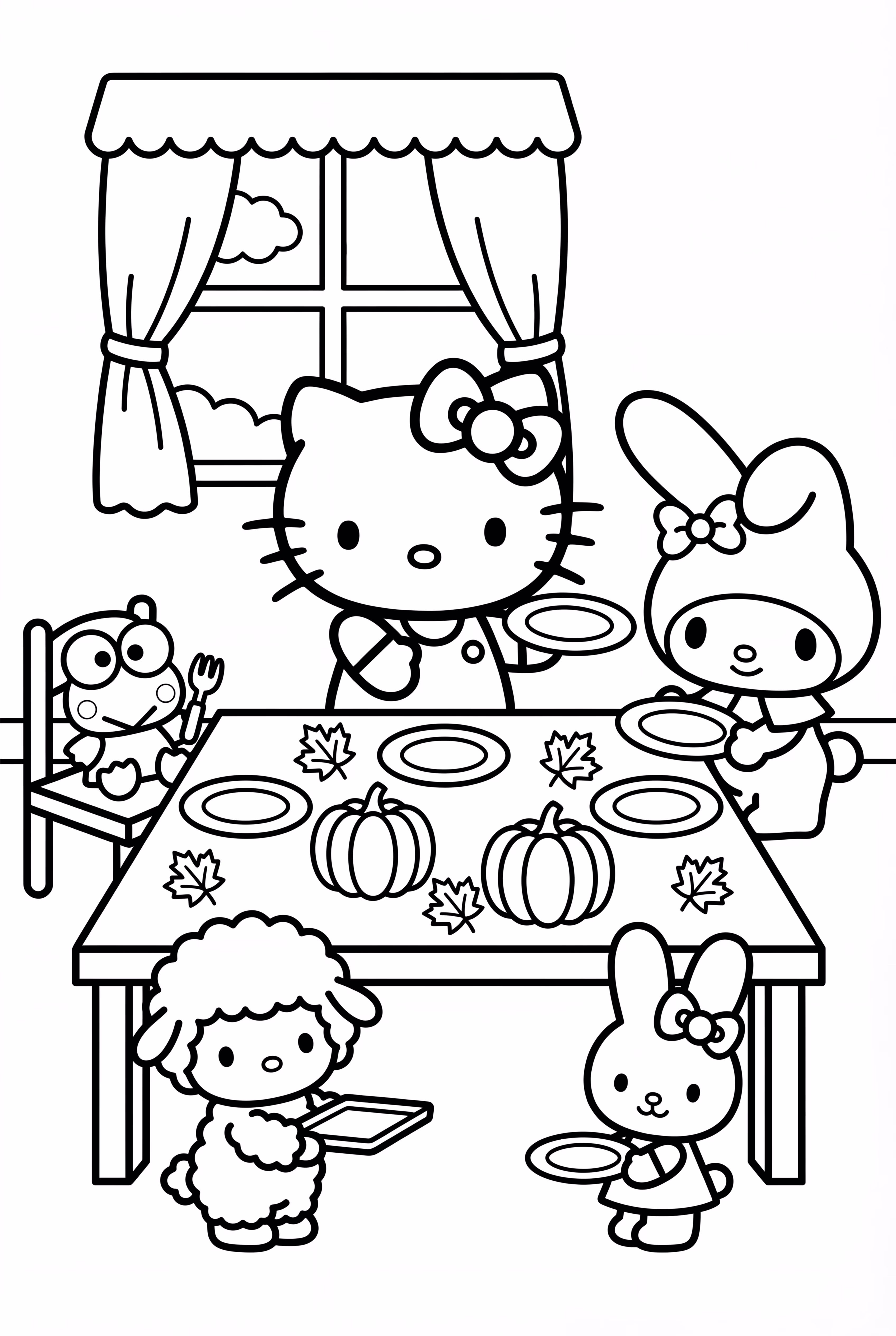 Hello Kitty Acción de Gracias