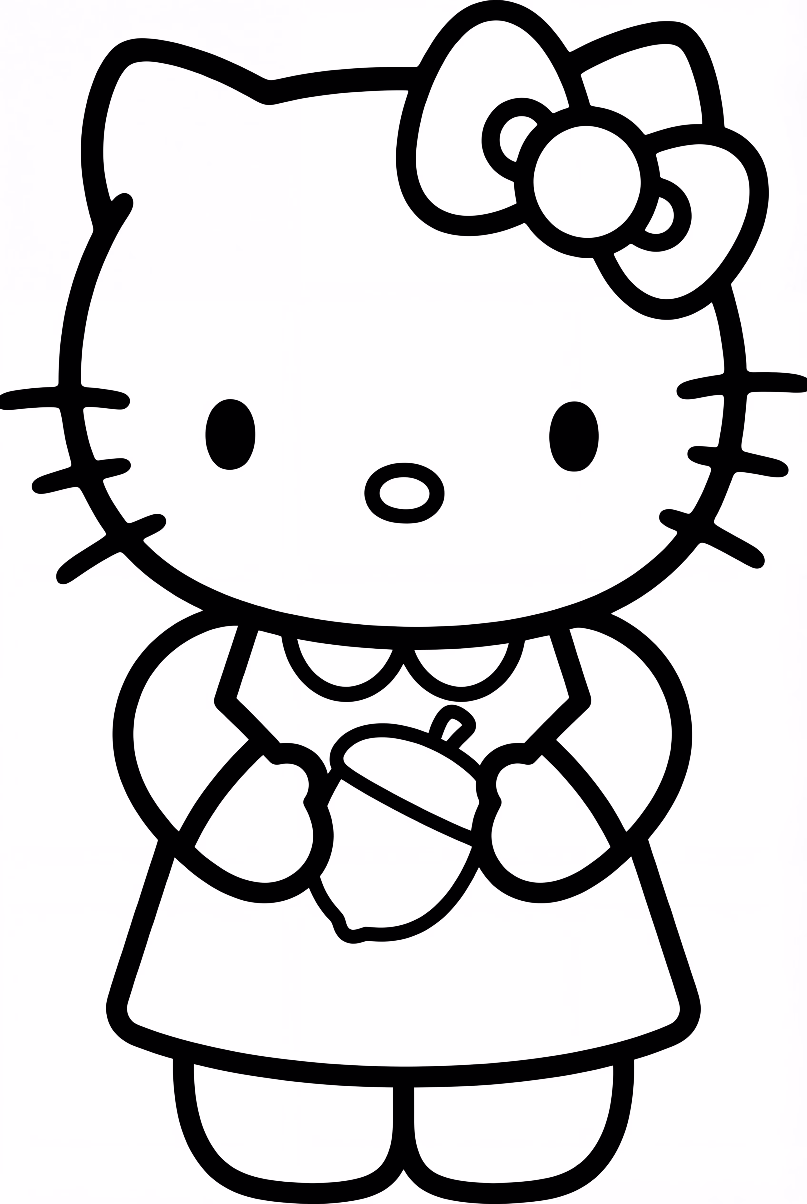 Hello Kitty Día de Acción de Gracias con una Bellota