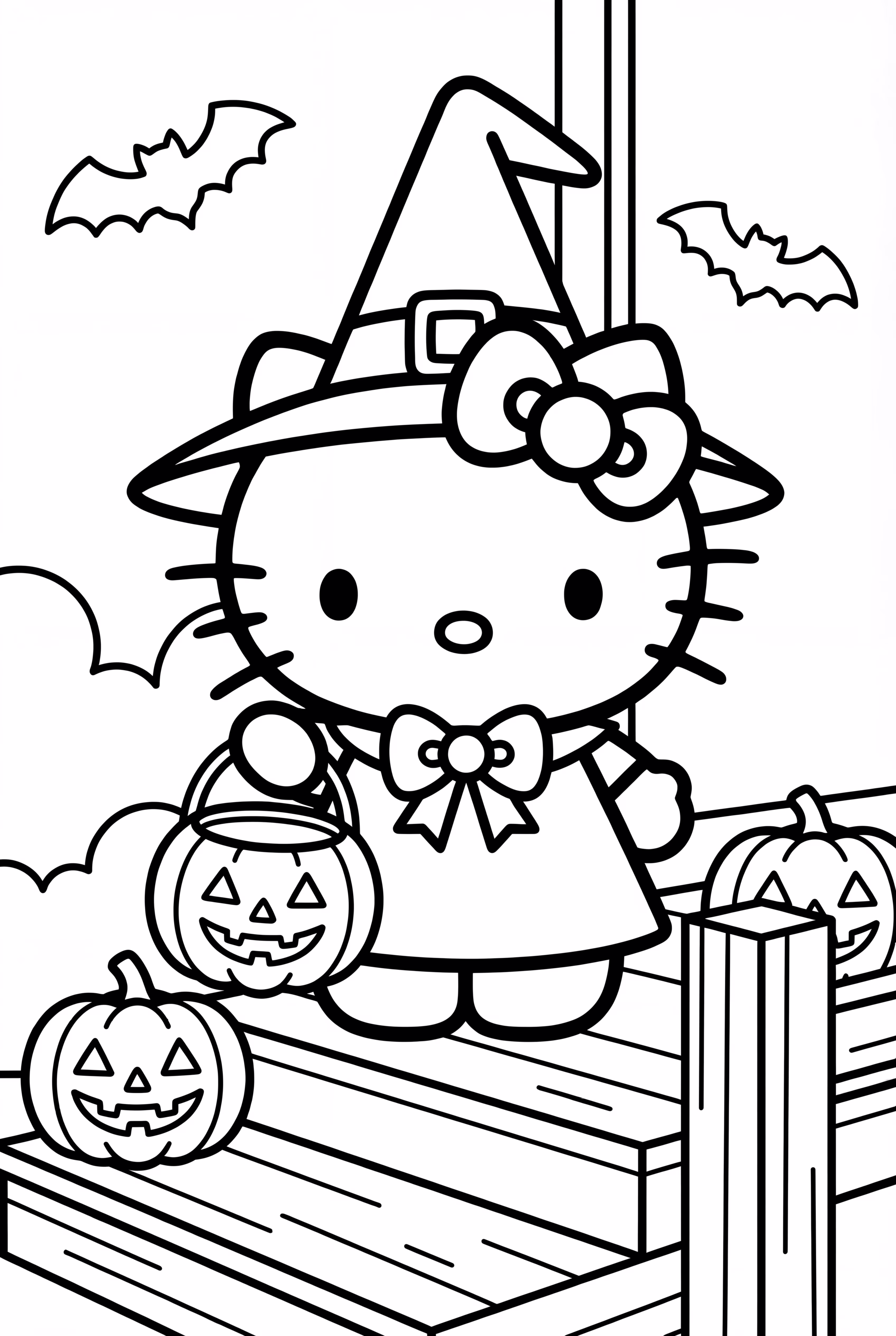 Hello Kitty Trick-or-treating