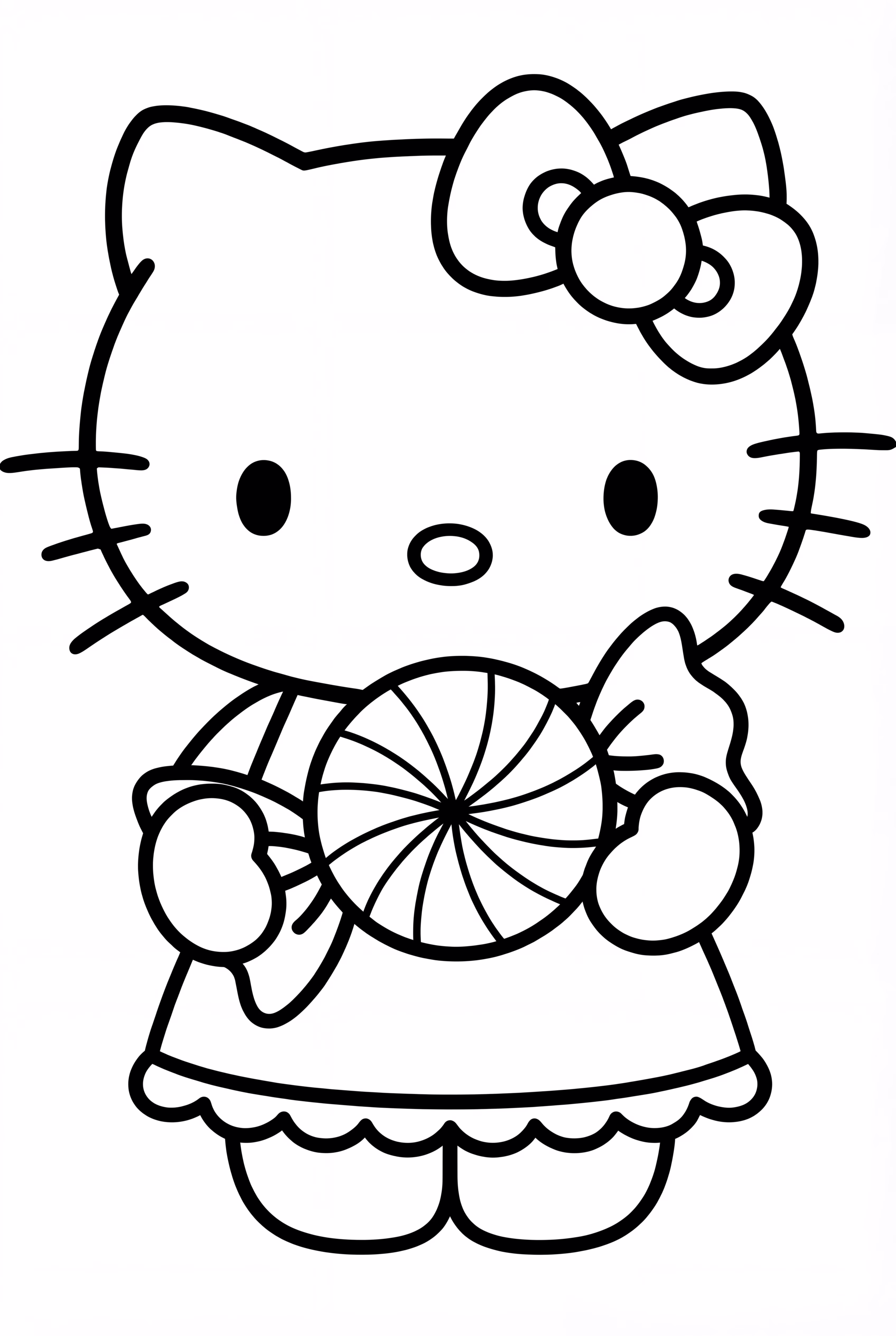 Hello Kitty With A Halloween Candy