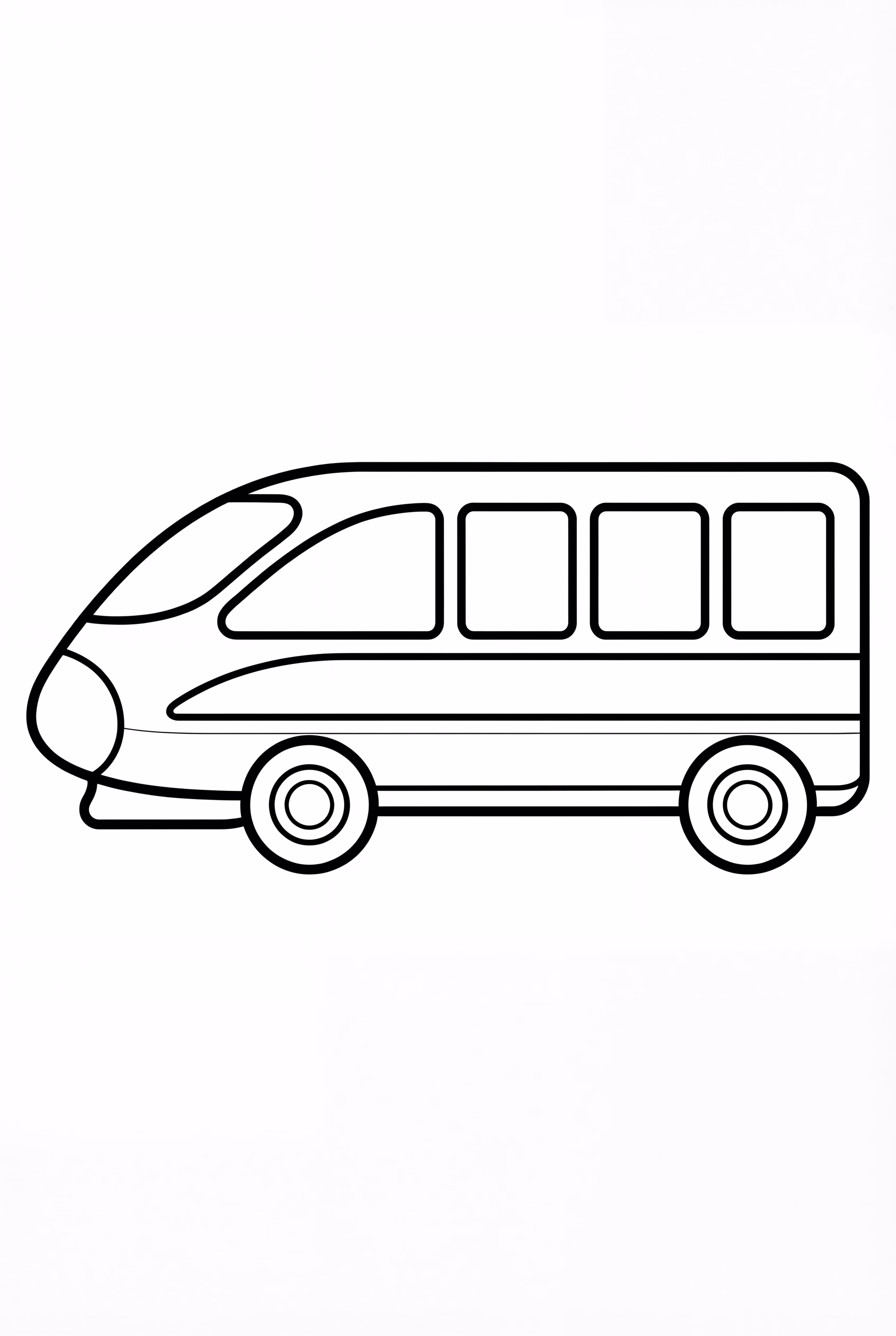 Hochgeschwindigkeitszug und ein Tunnel