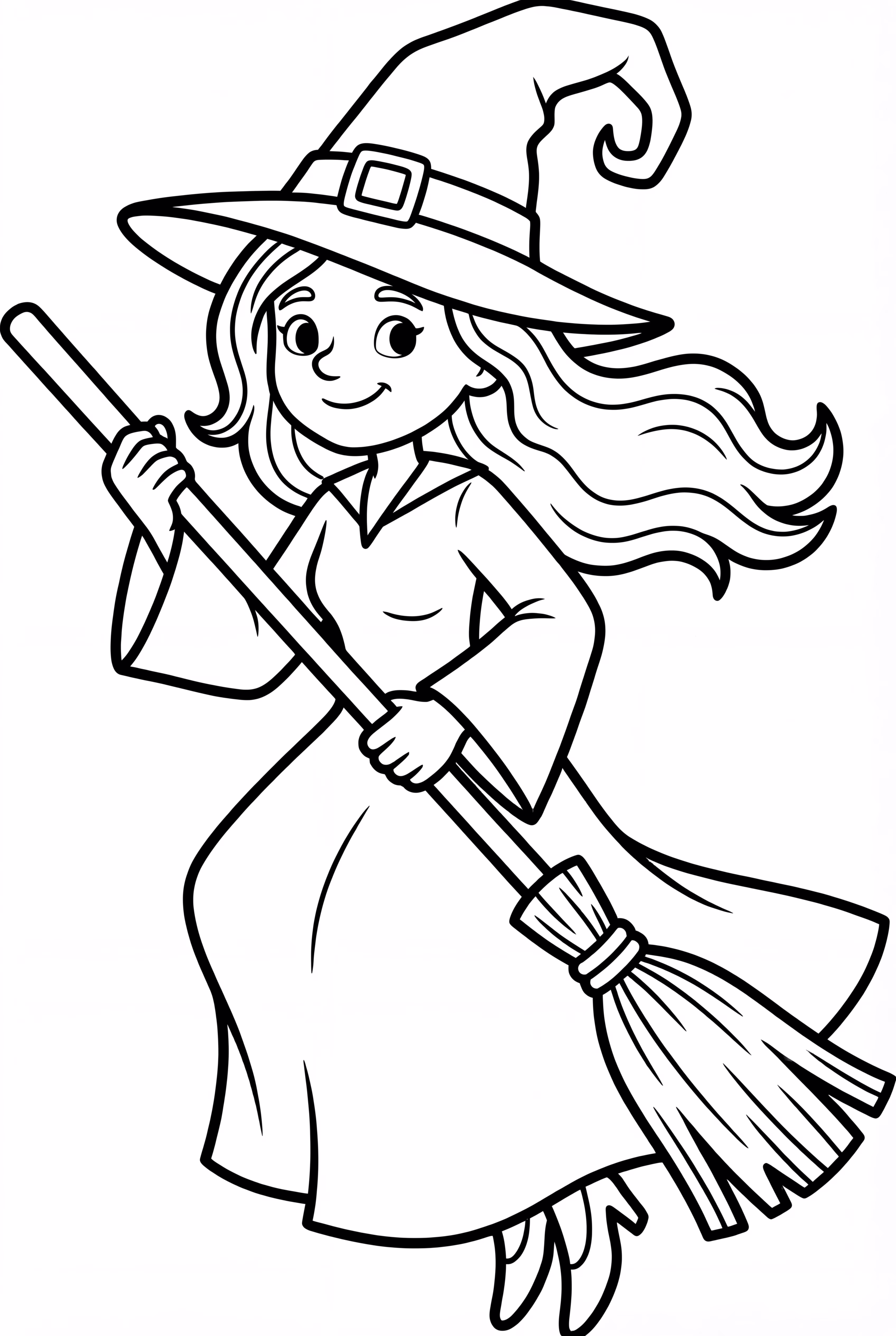 호쿠스 포쿠스 웃고 있는 마녀 실루엣