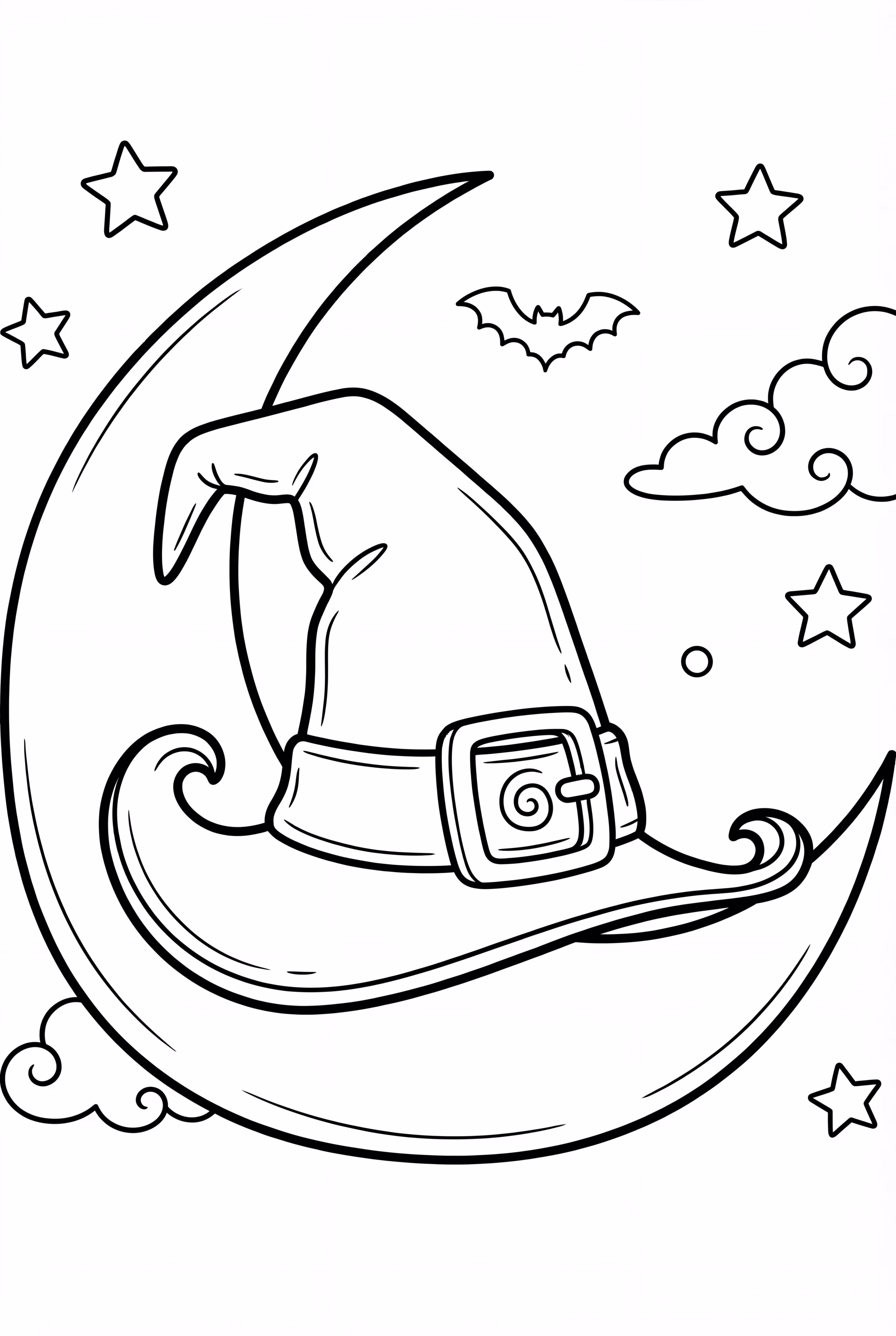 Hocus Pocus Halloween Night Skyline