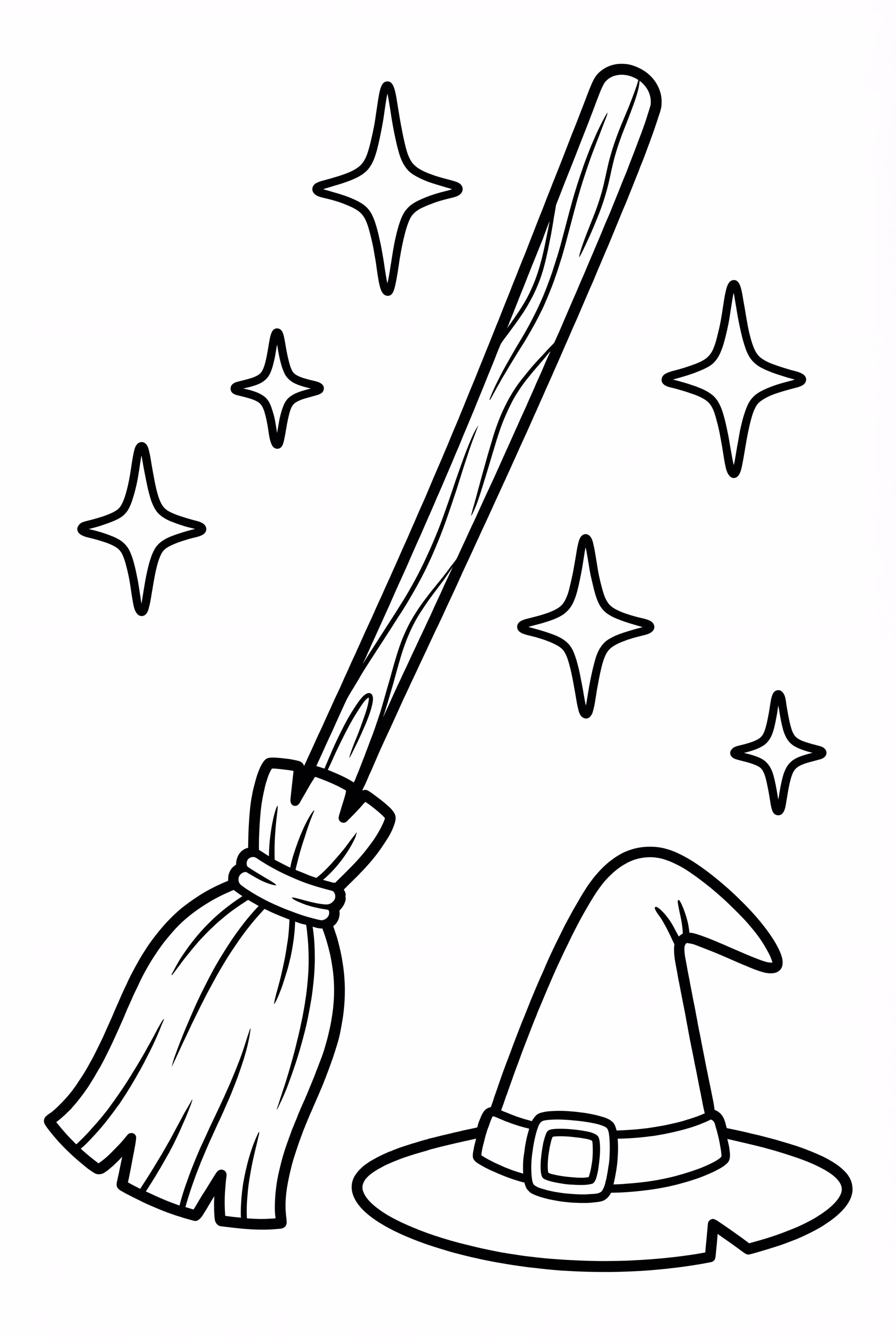 Hocus Pocus Magic Broom Storage